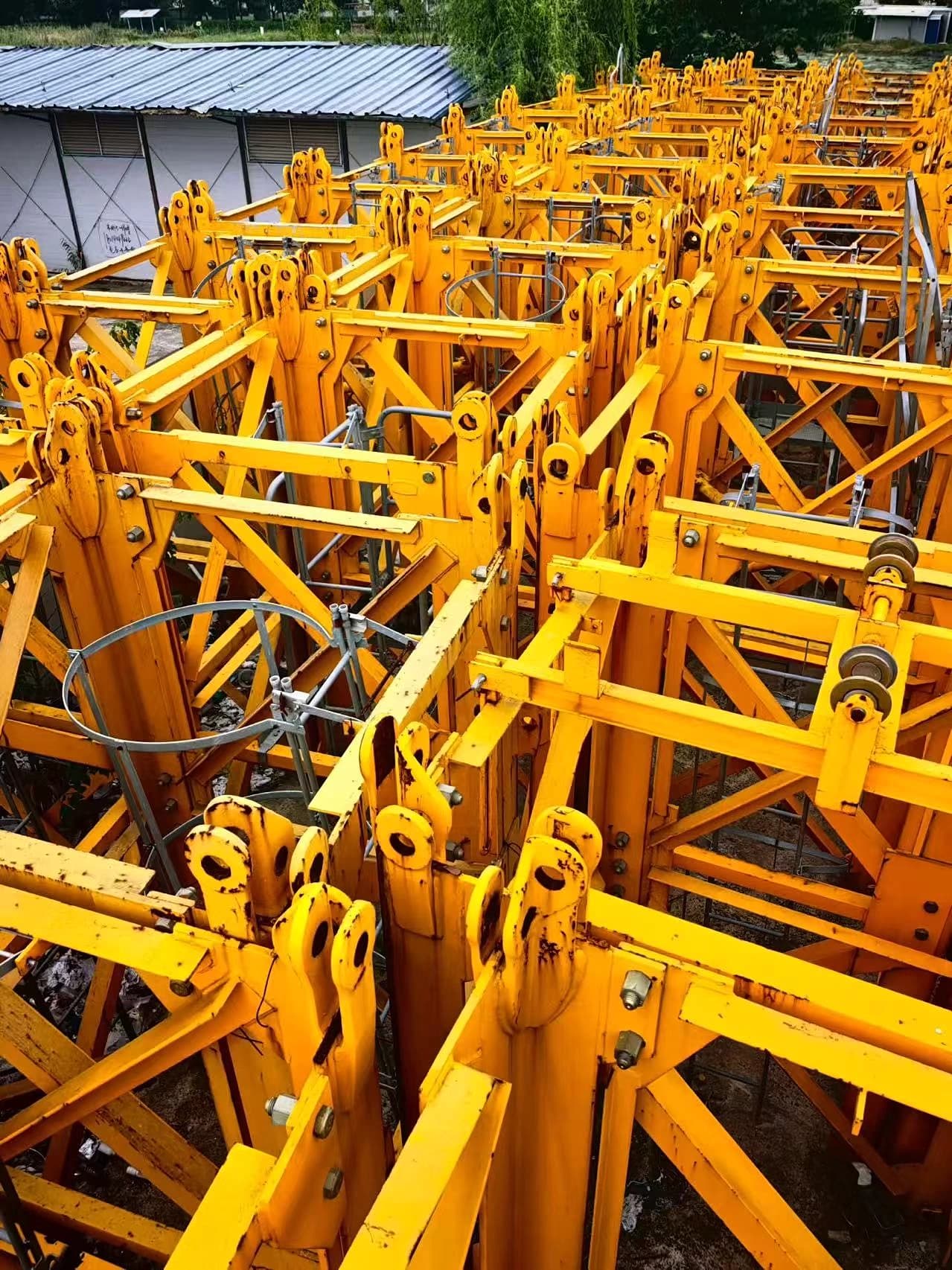 Used TIANYUN 6518-10 Flat-Top Tower Crane 2