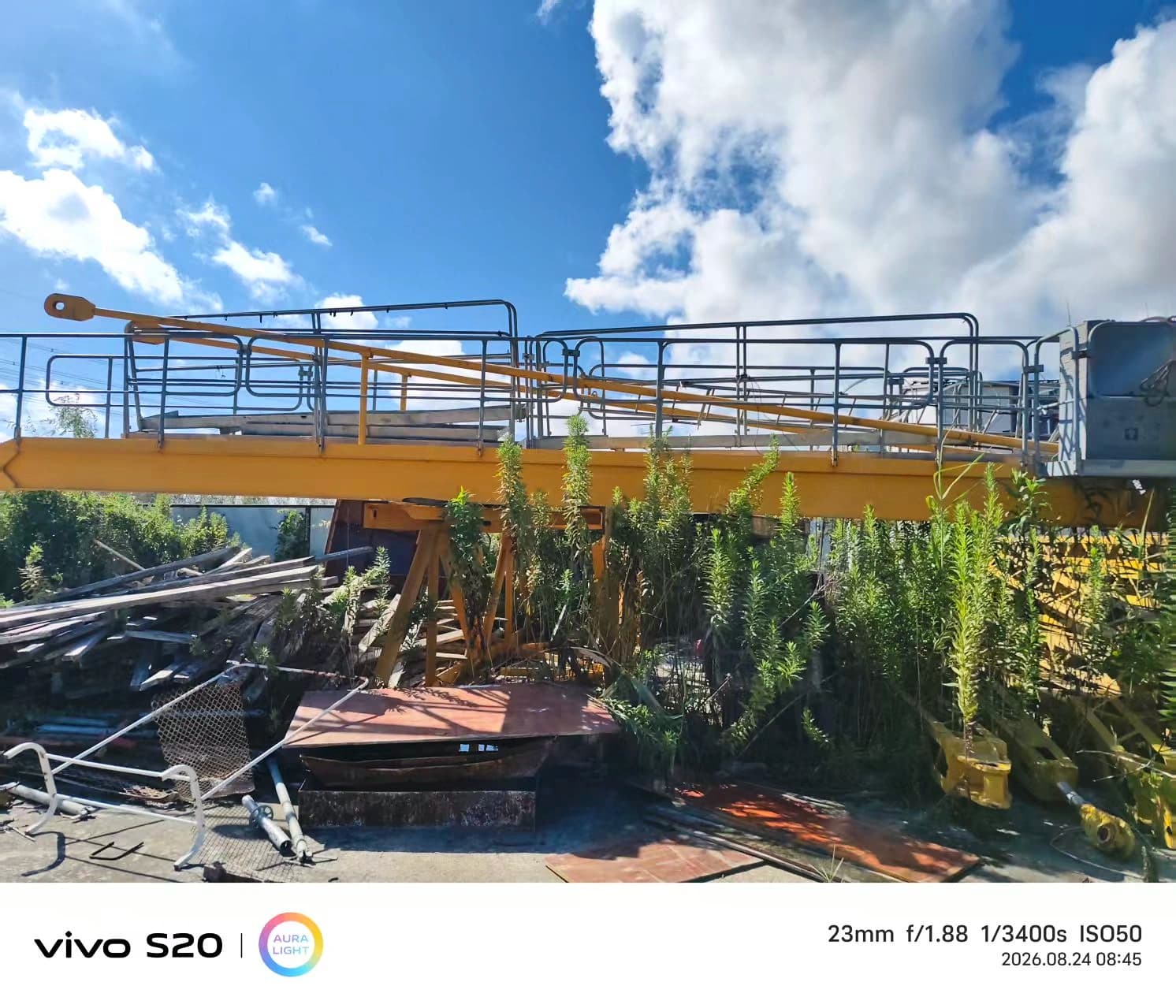 Used TIANYUN 6518-10 Flat-Top Tower Crane 8