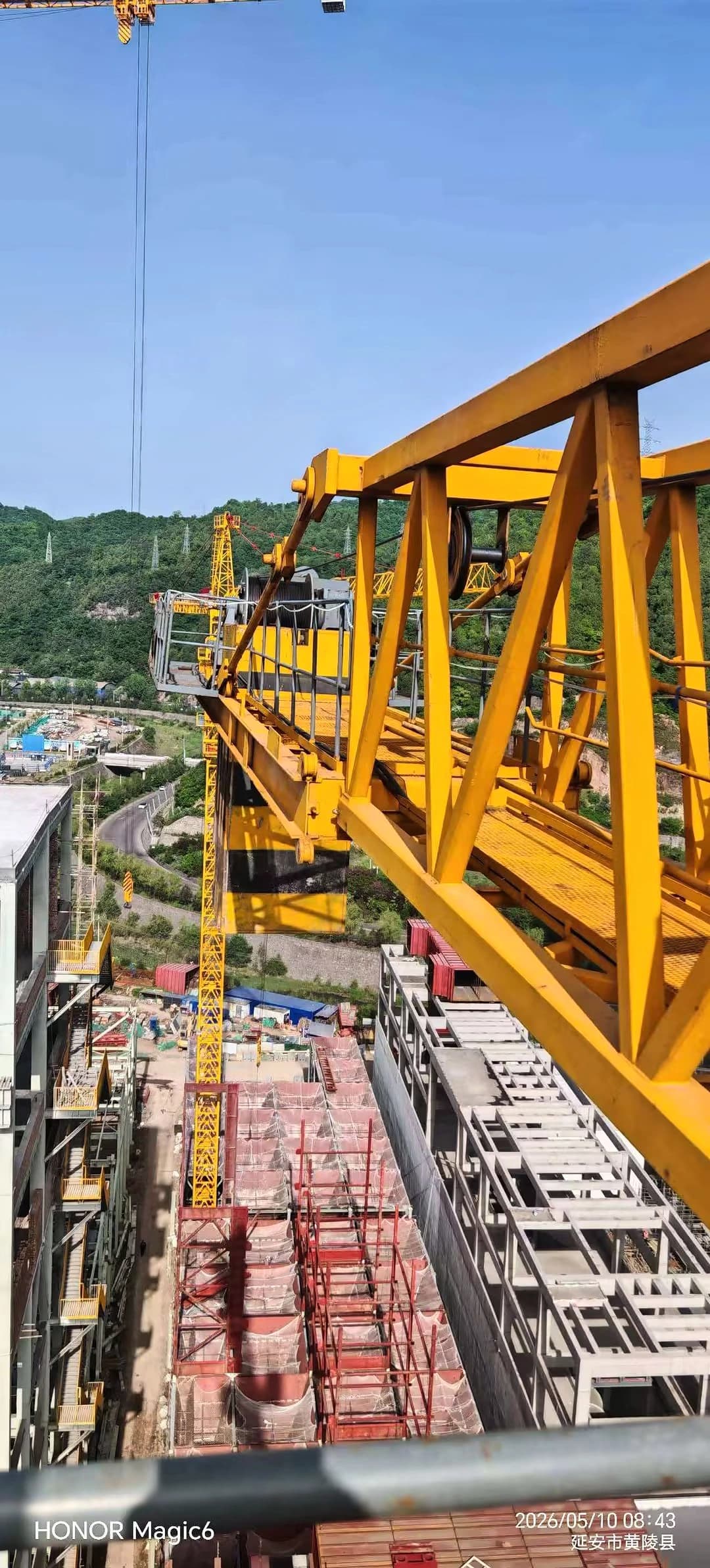 XCMG XGT560 8033-25 Used Flat-Top Tower Crane 3