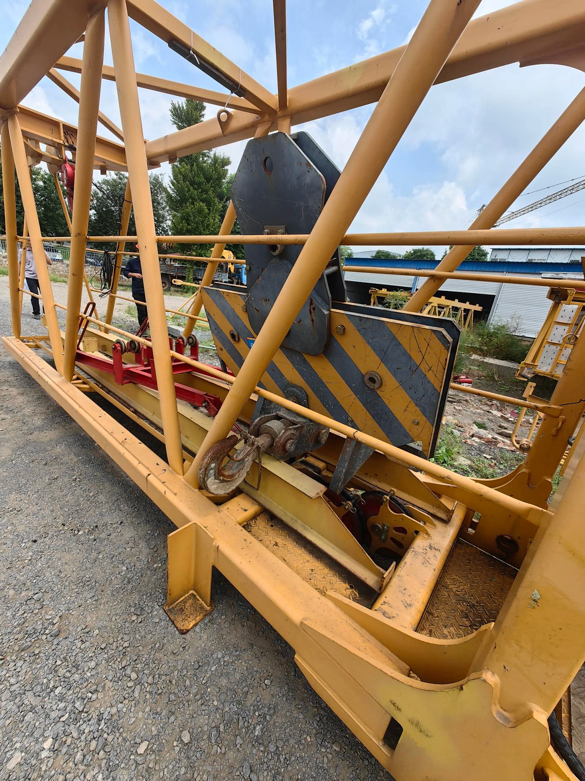 Used XCMG XGT6515B-10S Flat-Top Tower Crane 9