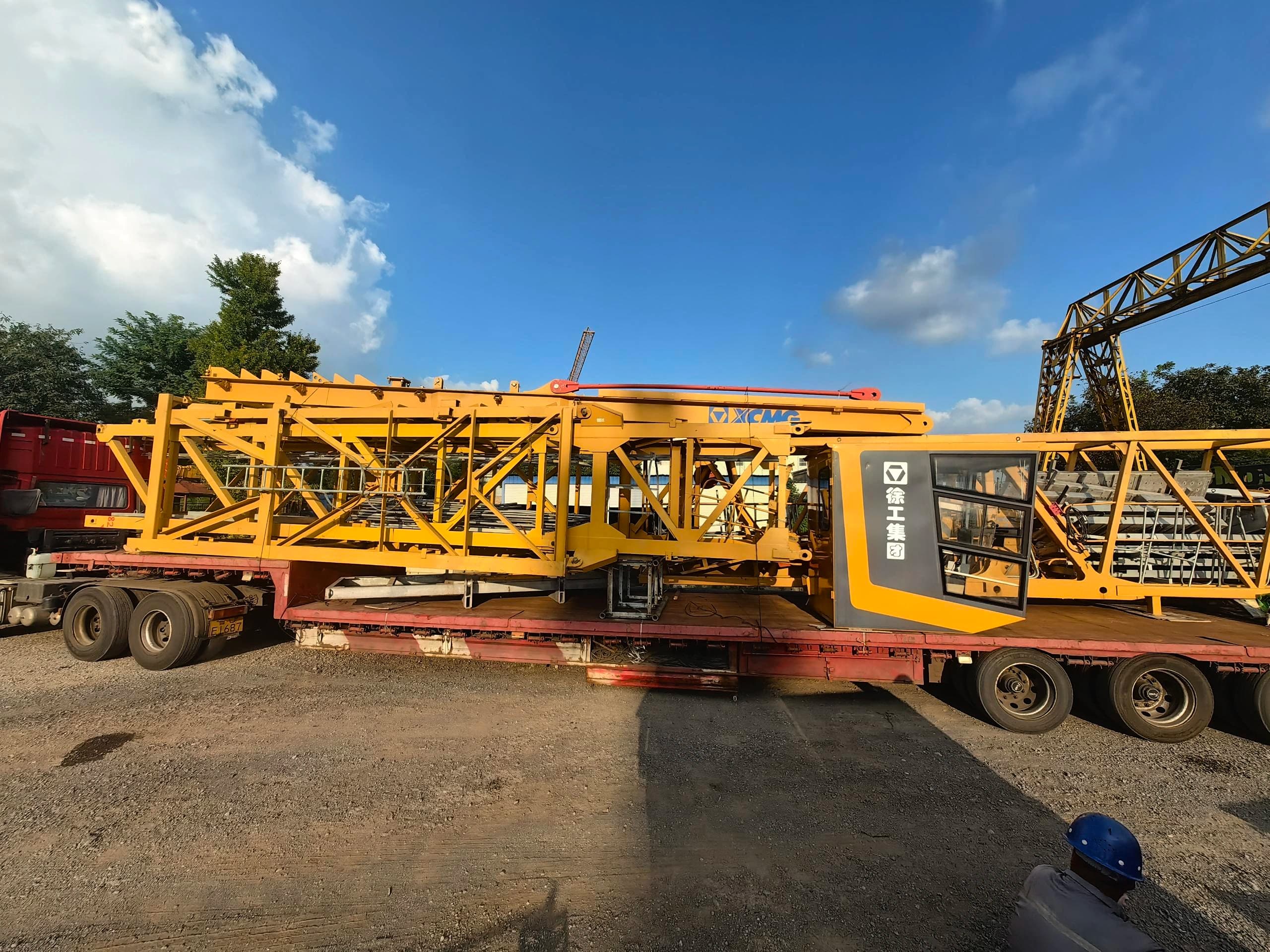 Used XCMG XGT6515B-10S Flat-Top Tower Crane 14