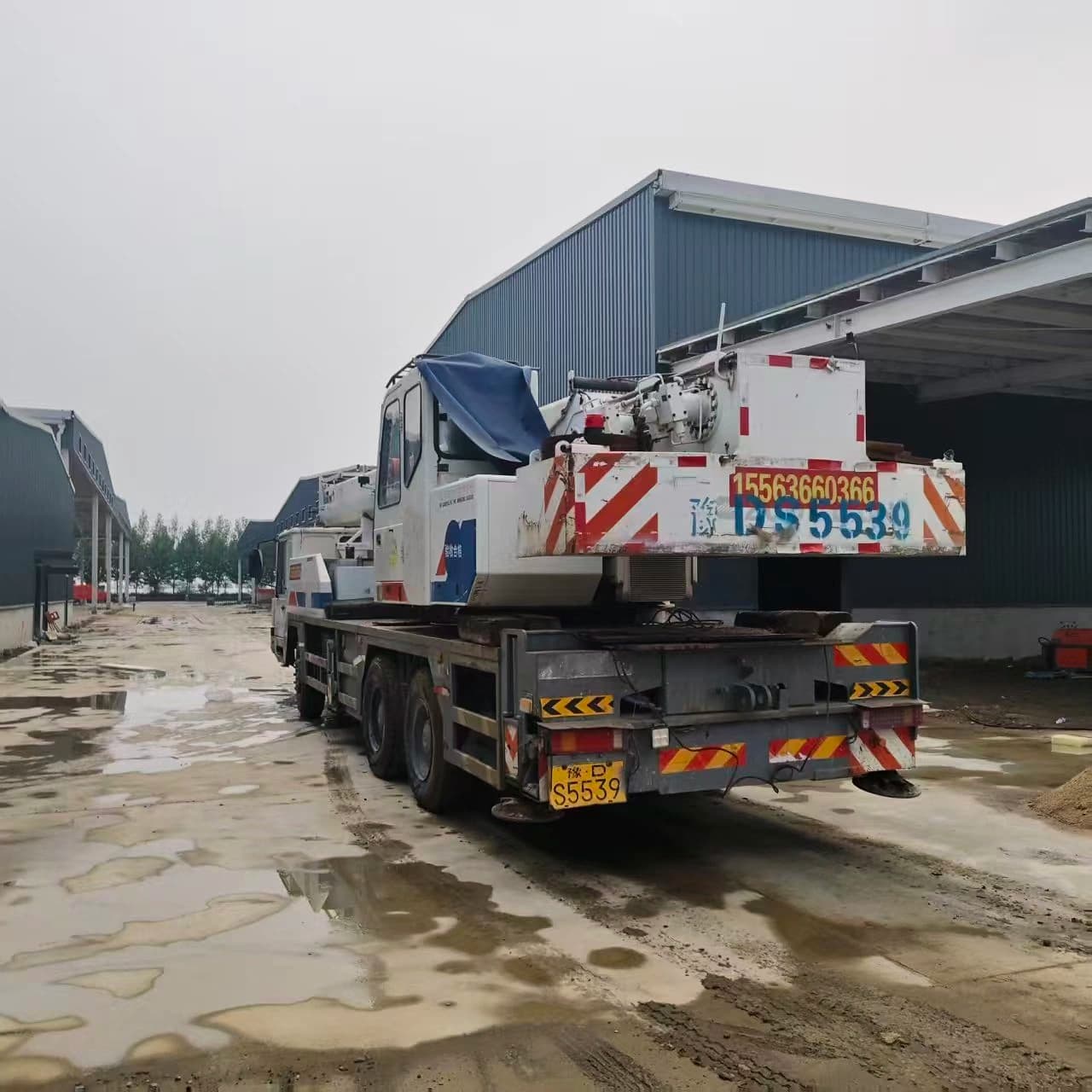 Used ZOOMLION 25V4 25 Ton Truck Crane 2
