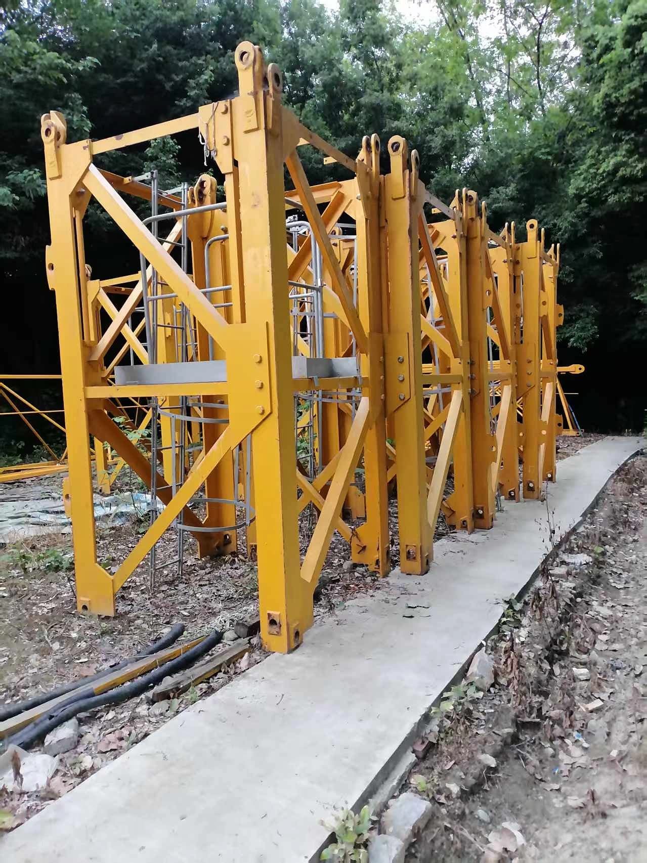 Used ZOOMLION 6515-8F Flat-Top Tower Crane 5