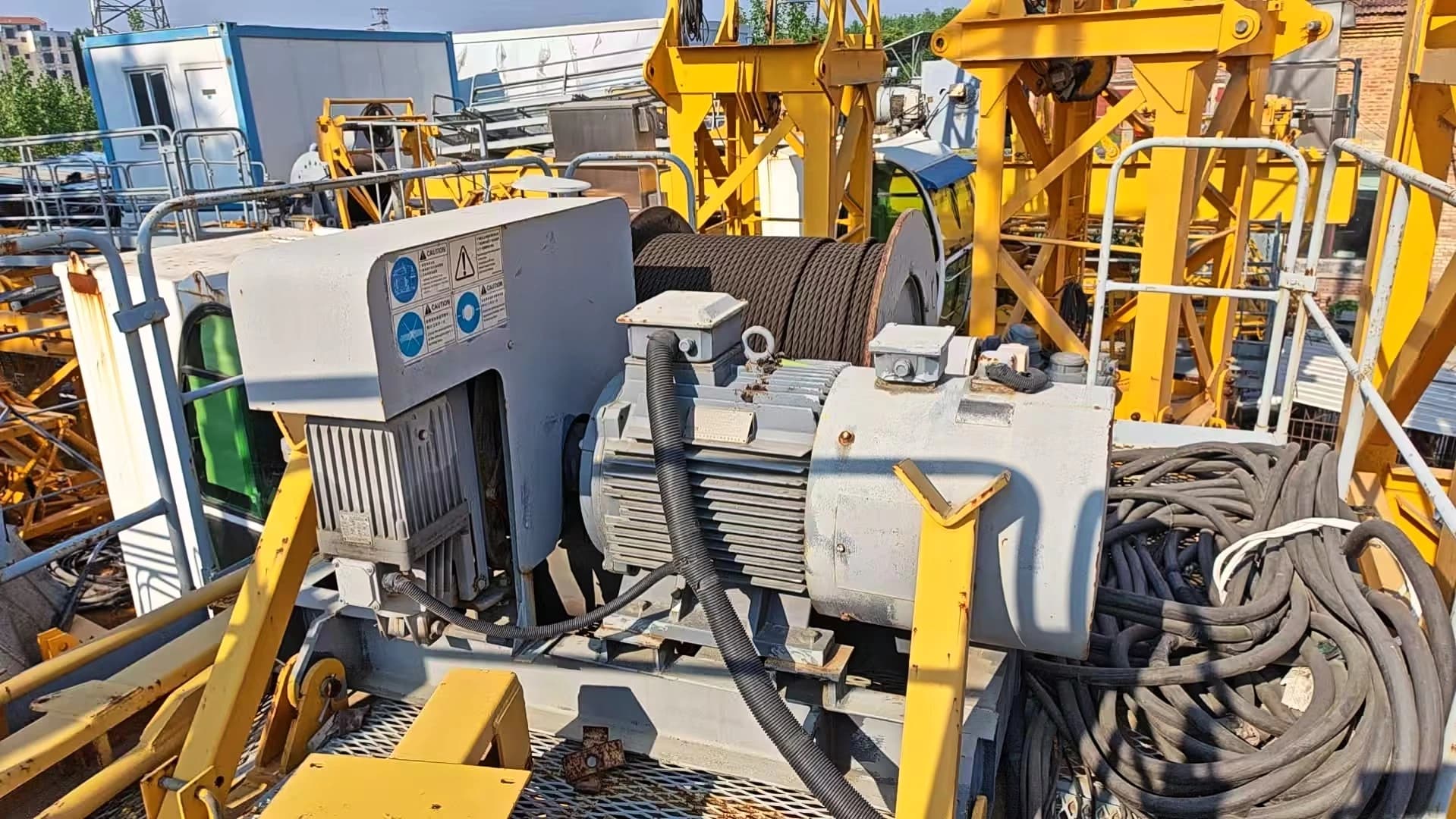 Used ZOOMLION 7020-10E Flat-Top Tower Crane 1