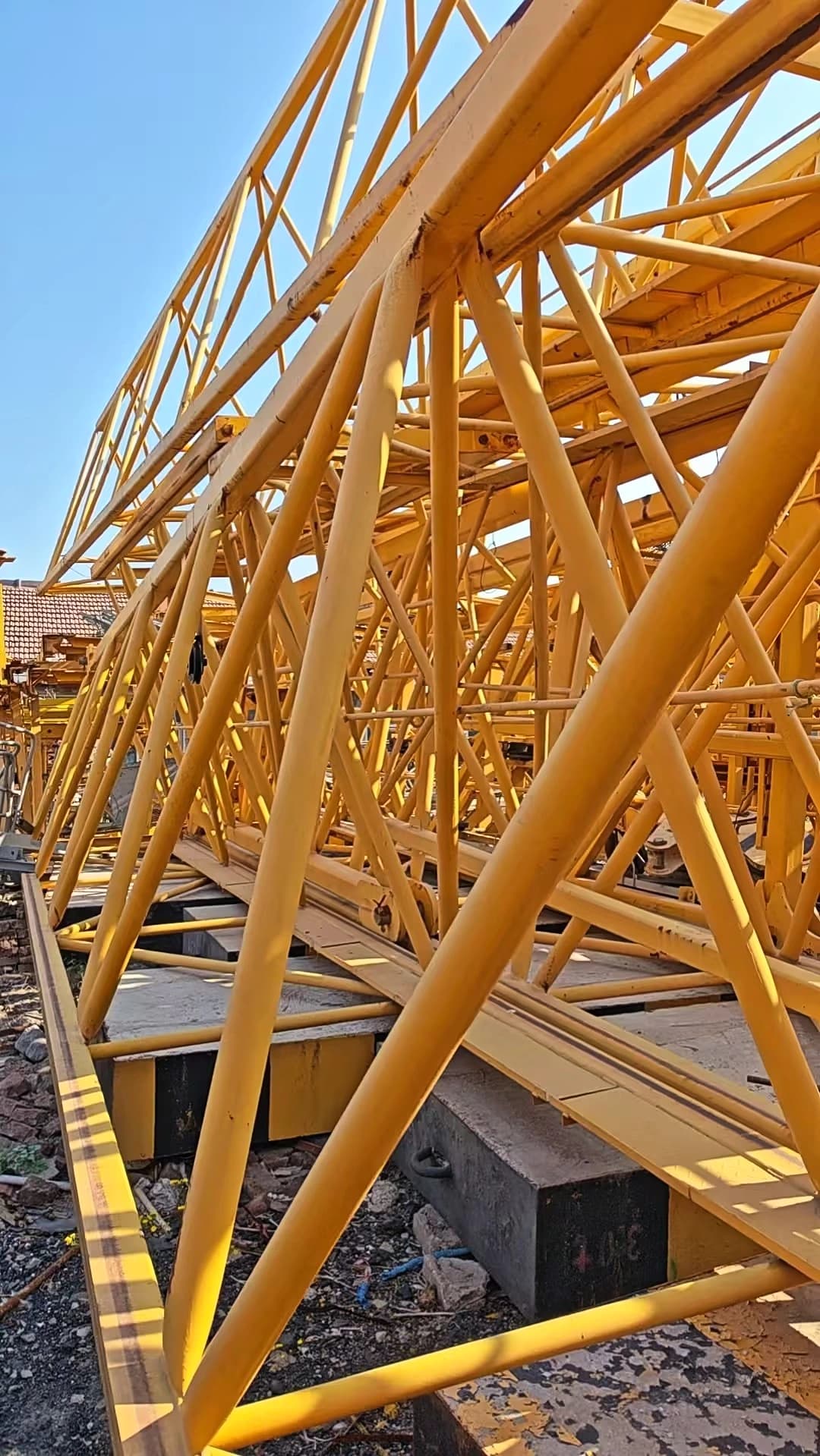 Used ZOOMLION 7020-10E Flat-Top Tower Crane 3