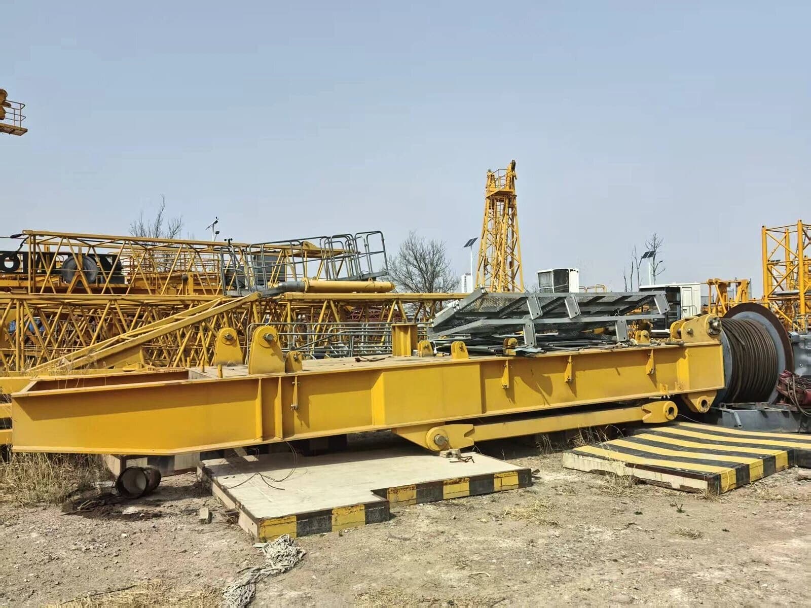ZOOMLION L500A-32U Large Luffing Jib Tower Crane 3