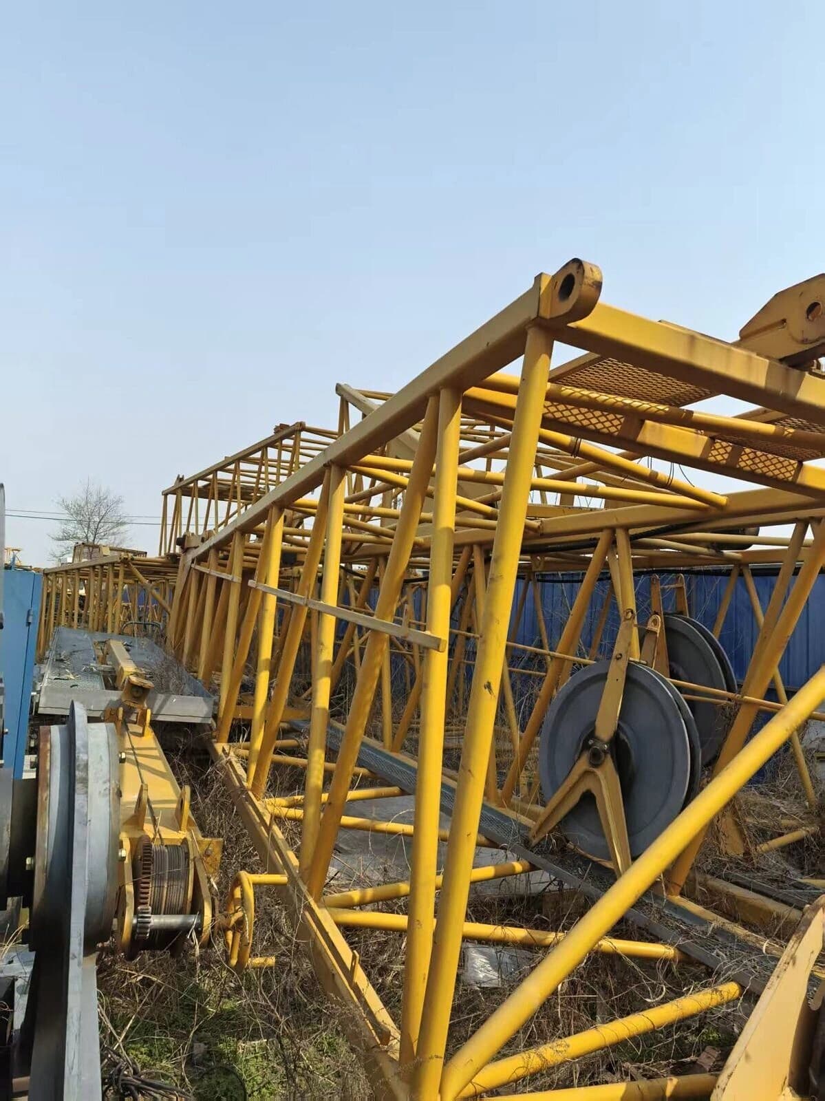 ZOOMLION L500A-32U Large Luffing Jib Tower Crane 5