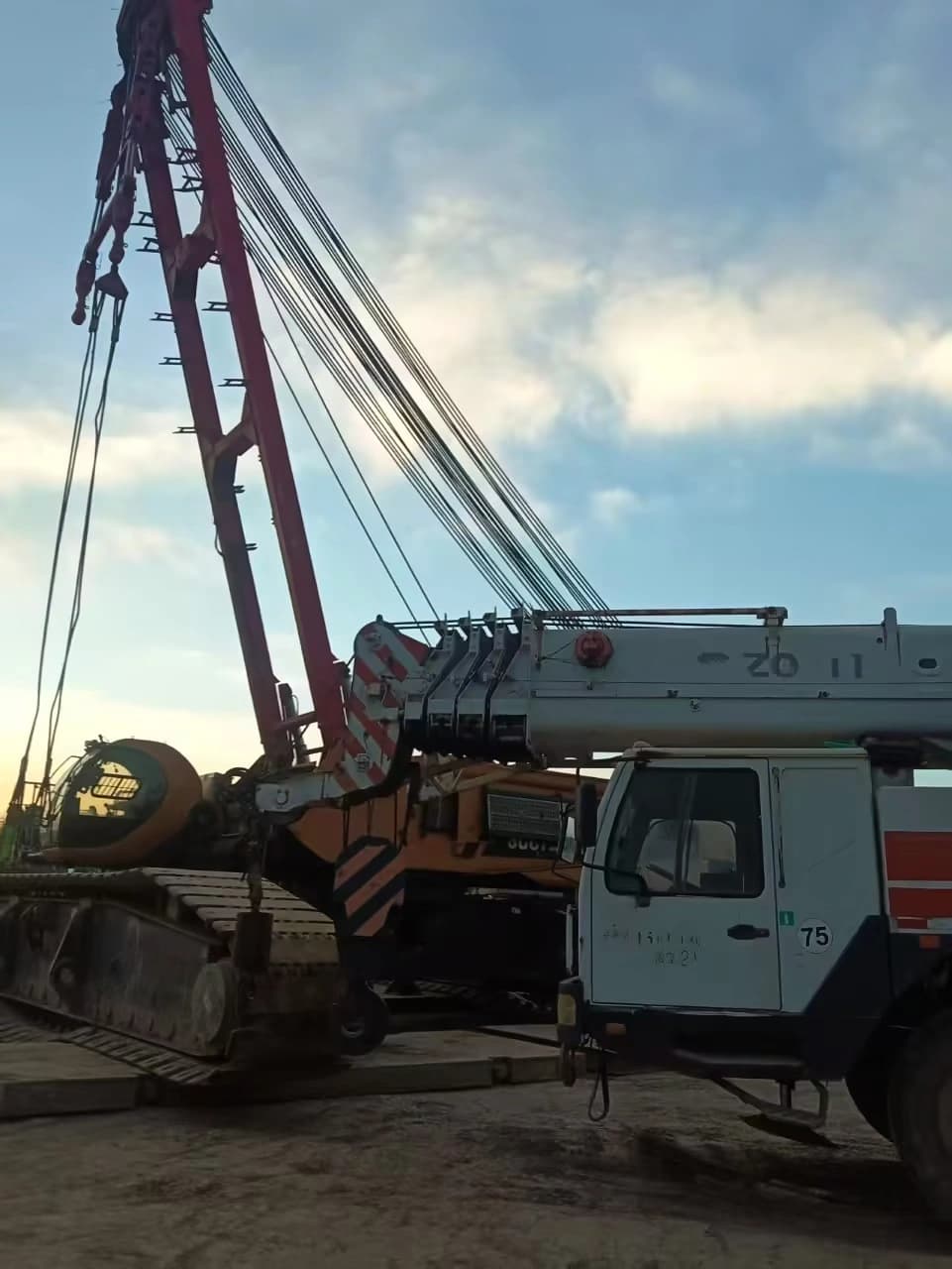 Used ZOOMLION QY70V5 70 Ton Truck Crane 4