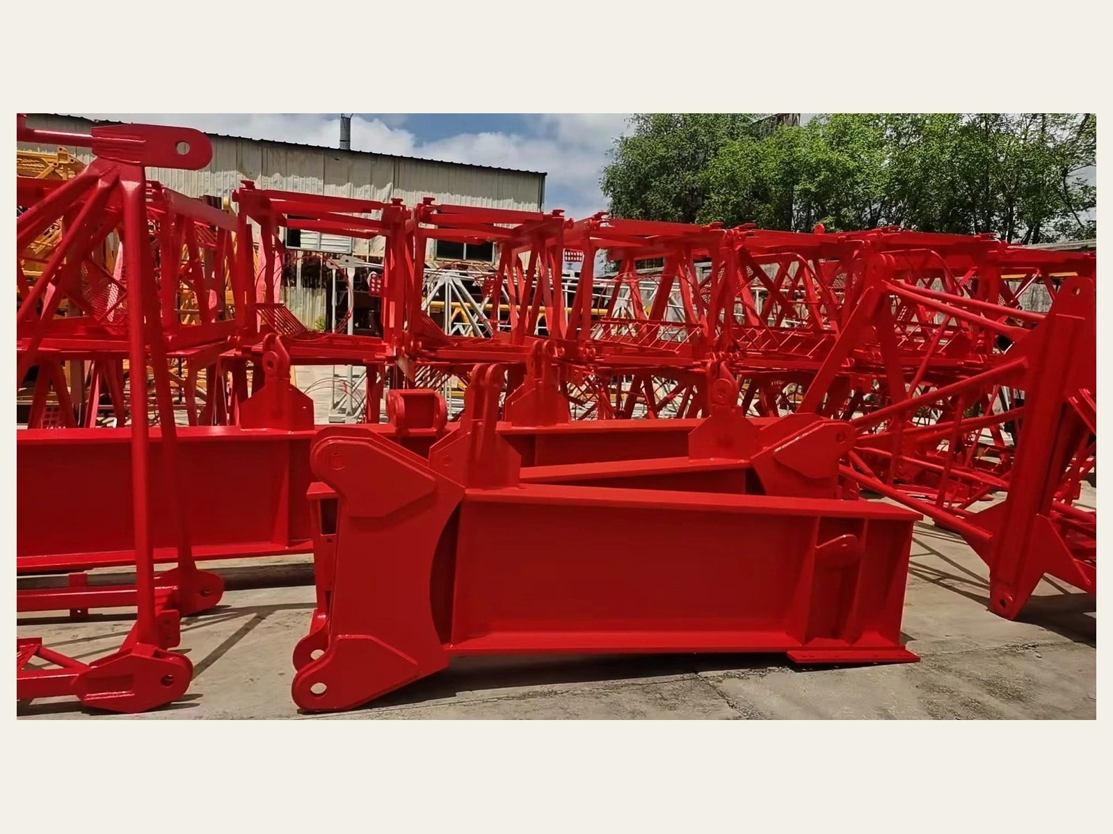 New China Brand 4010-4, 3513-4, 3016-4 and 2520-4 Tower Cranes