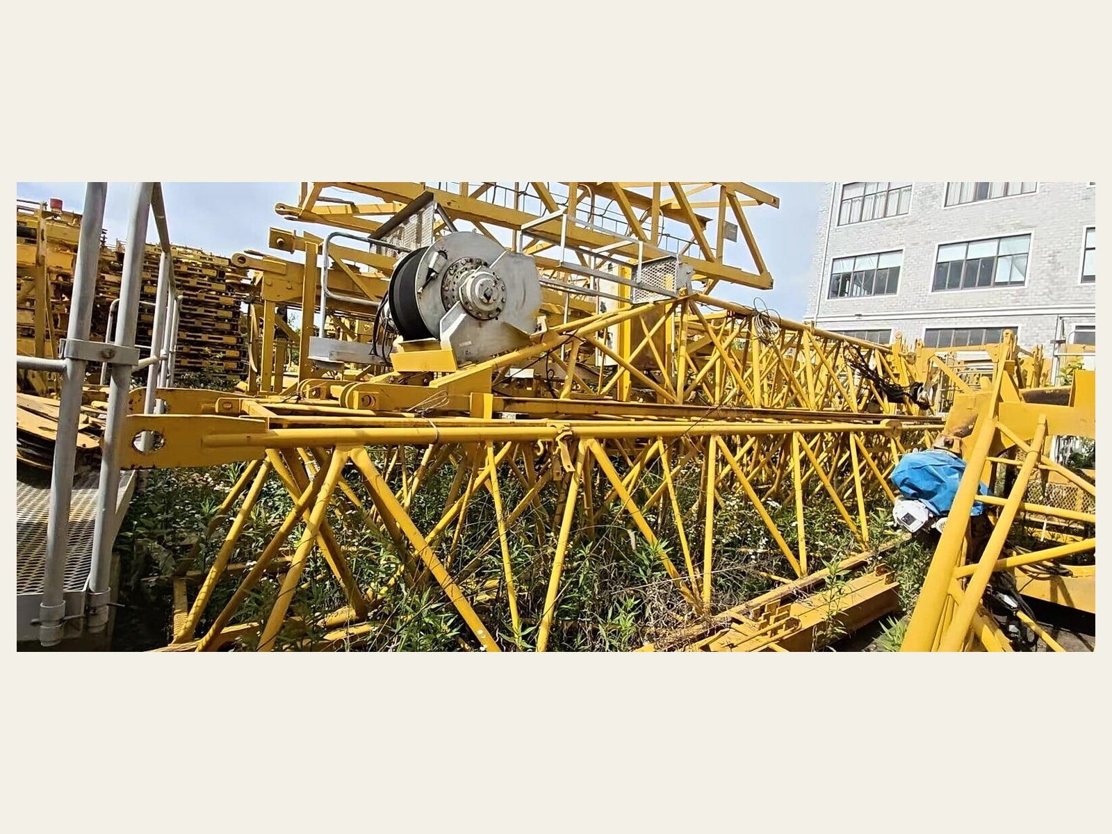 Potain MC 110 Hammerhead Tower Crane