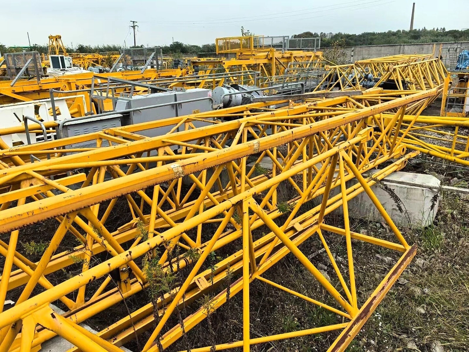 Potain MC 120 Hammerhead Tower Crane