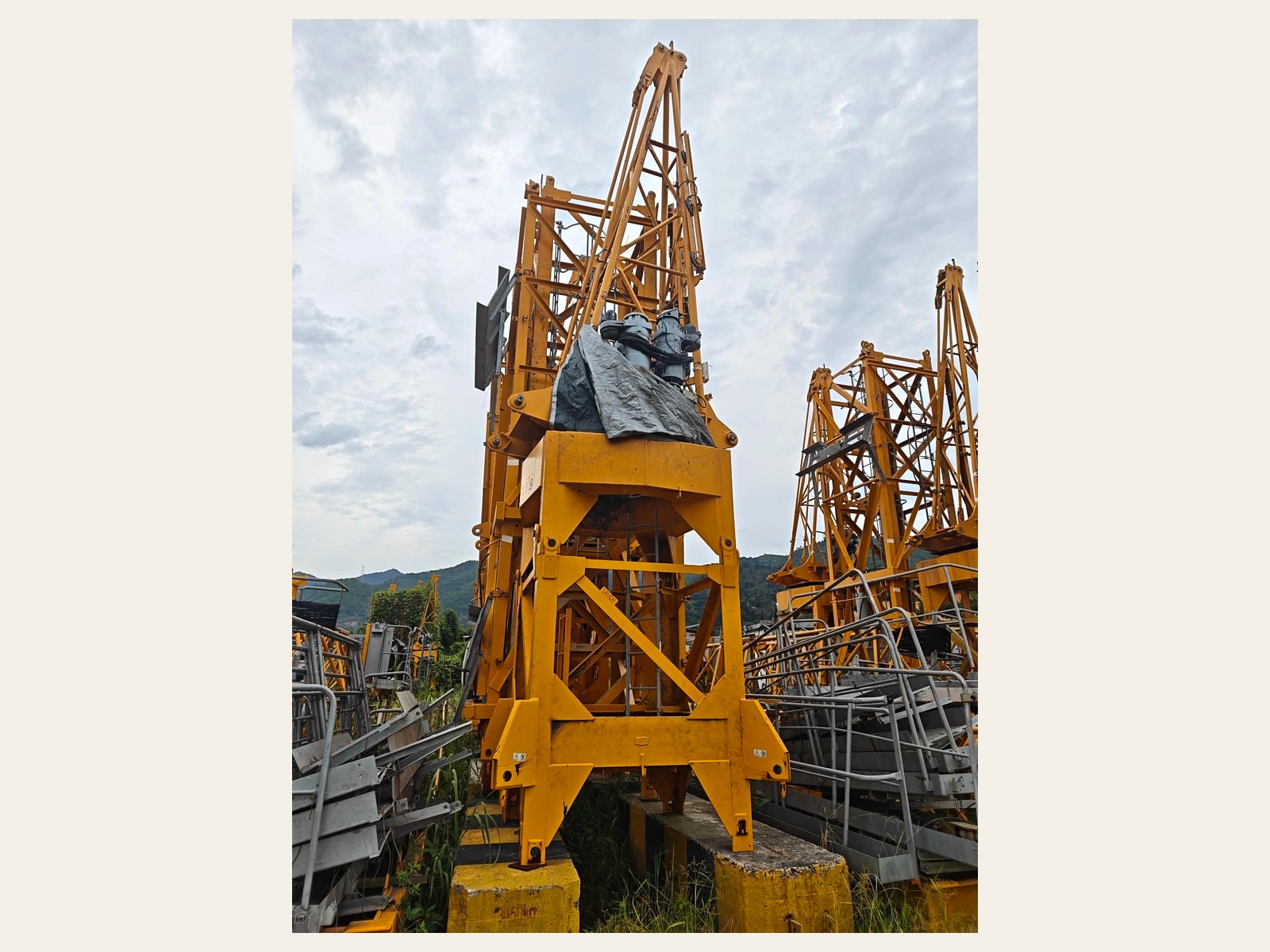 Used Potain MC120-6 Hammerhead Tower Crane - Multiple Units