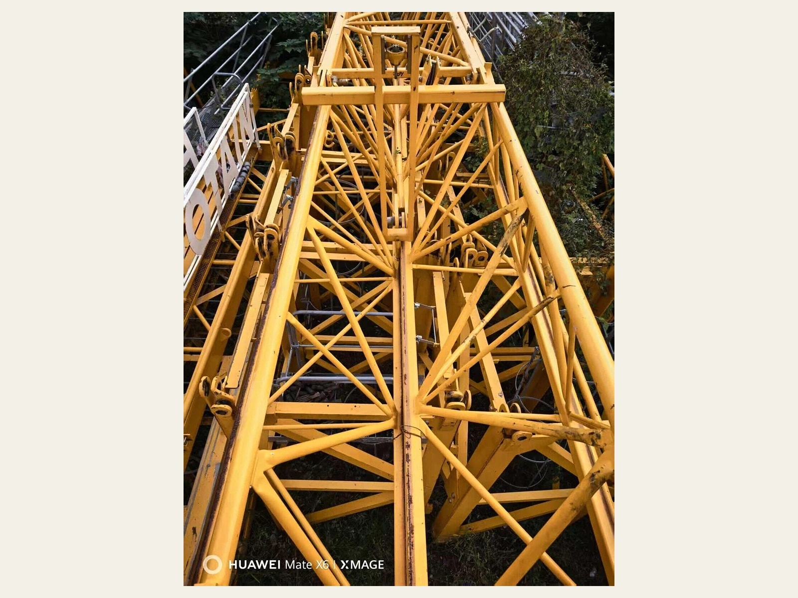 Potain MC 130 Hammerhead Tower Crane
