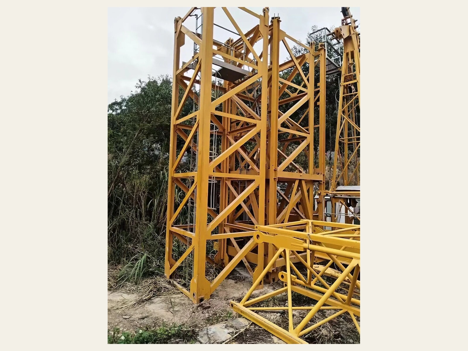 Potain MC 320 Hammerhead Tower Crane