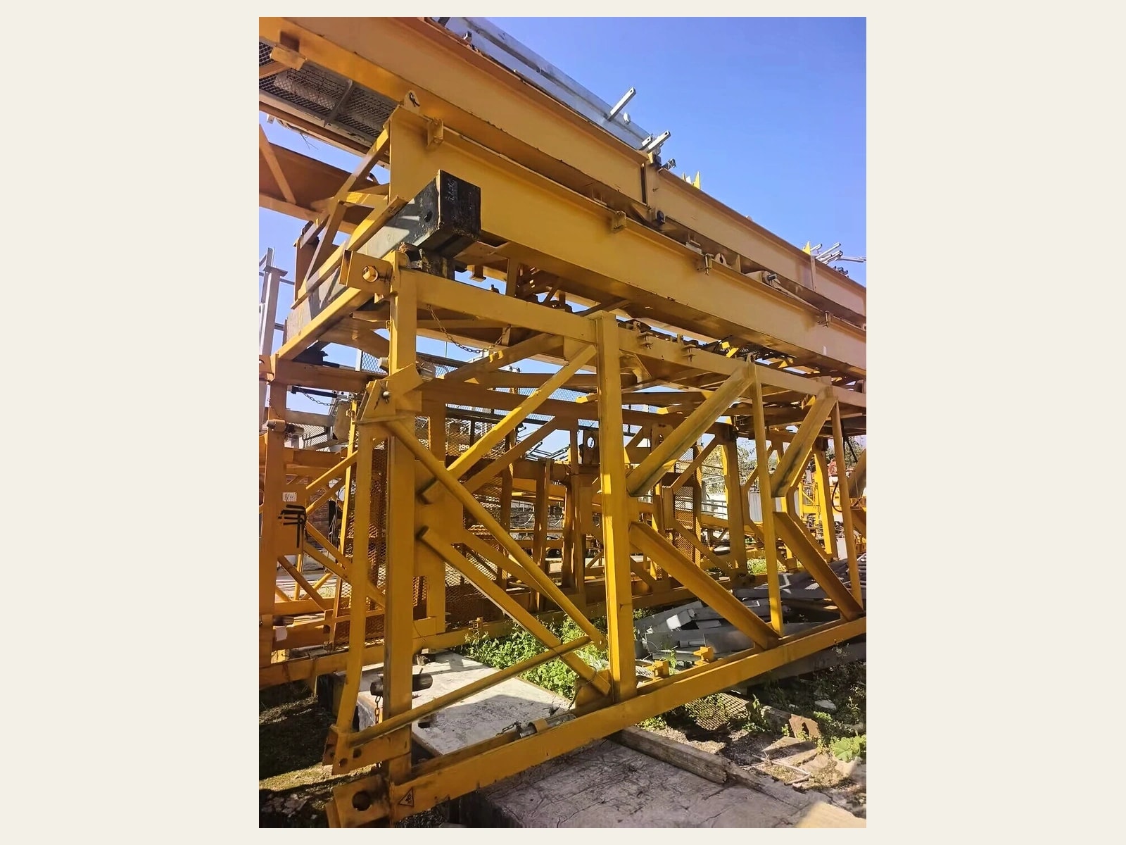 Potain MC 470 High-Capacity Hammerhead Tower Crane