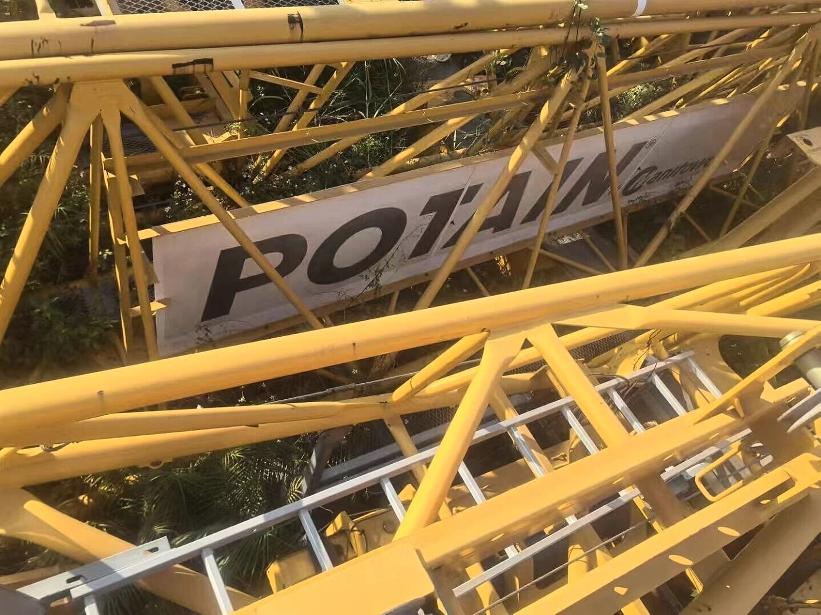 Potain MCH 170 Luffing Jib Tower Crane