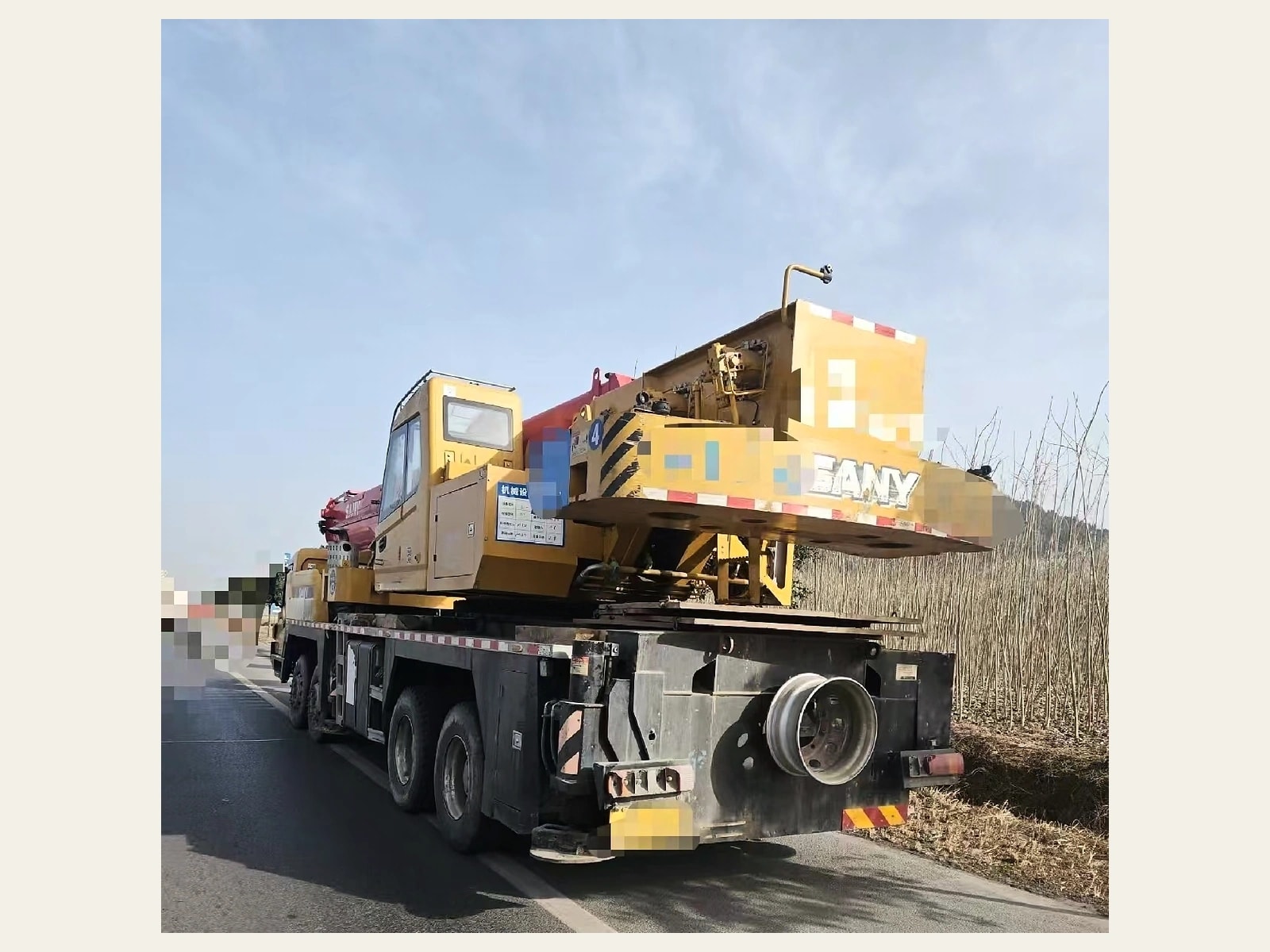 Used SANY 50 Ton Truck Crane