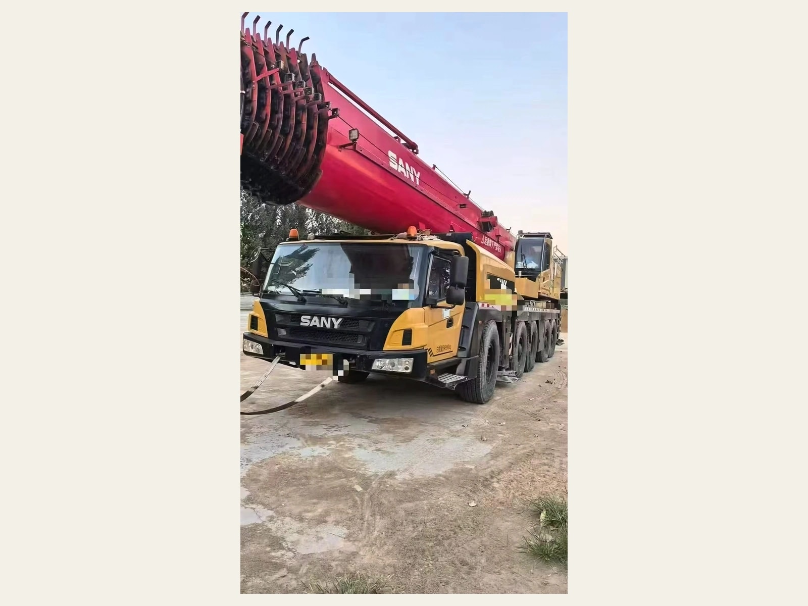 Used SANY SAC2000C8 All-Terrain Crane