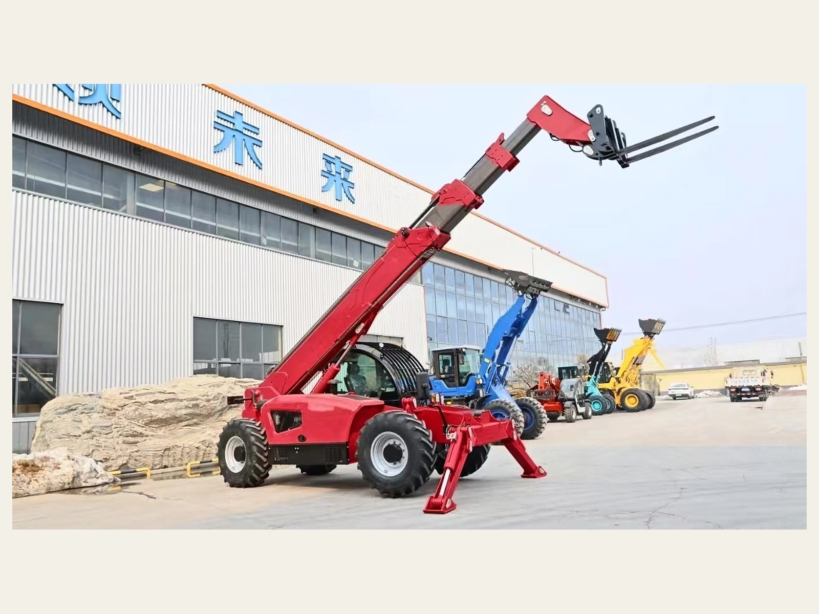 New Shanwo 4 Ton Forklift Loader