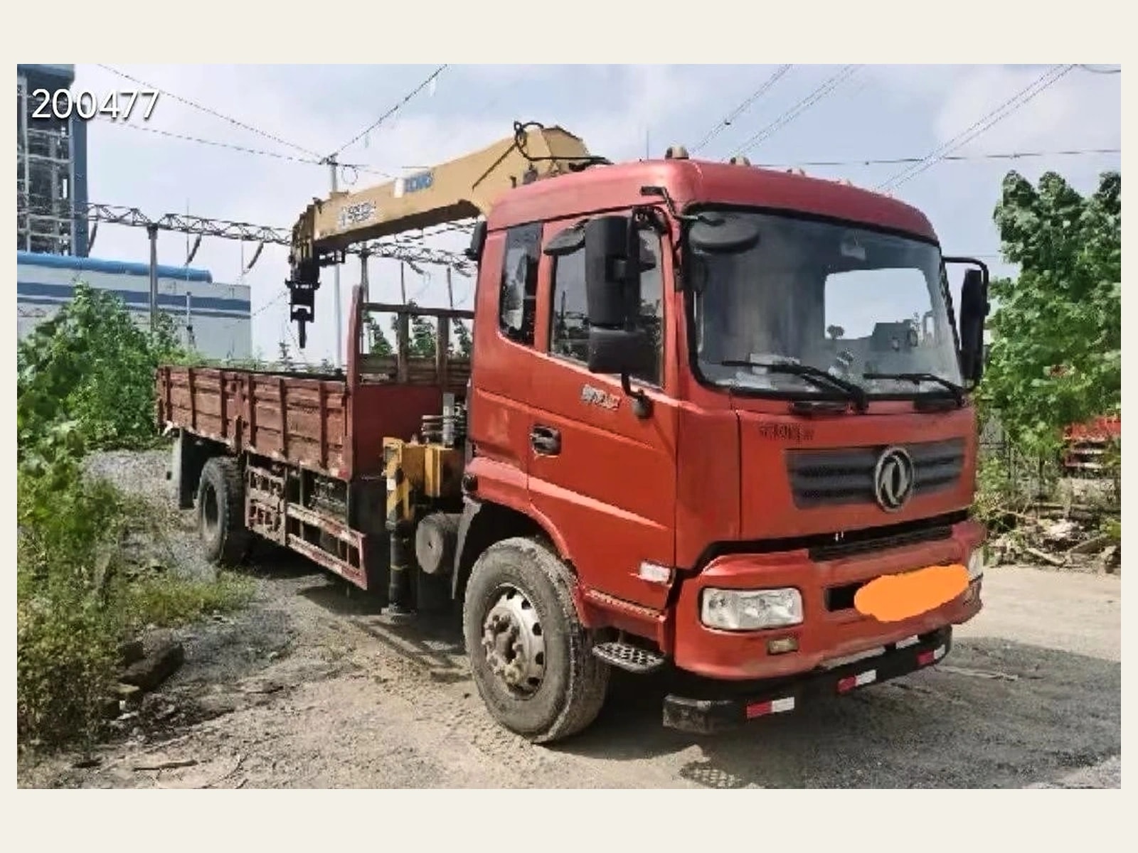 Used XCMG 8 Ton Truck-Mounted Crane