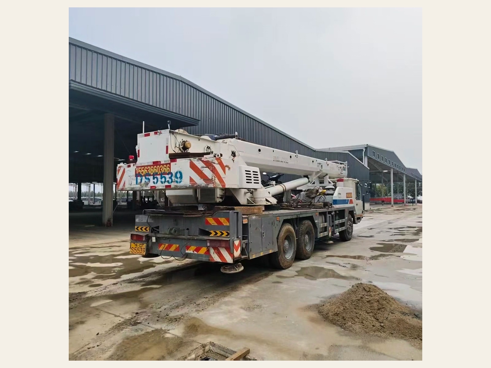 Used ZOOMLION 25V4 25 Ton Truck Crane