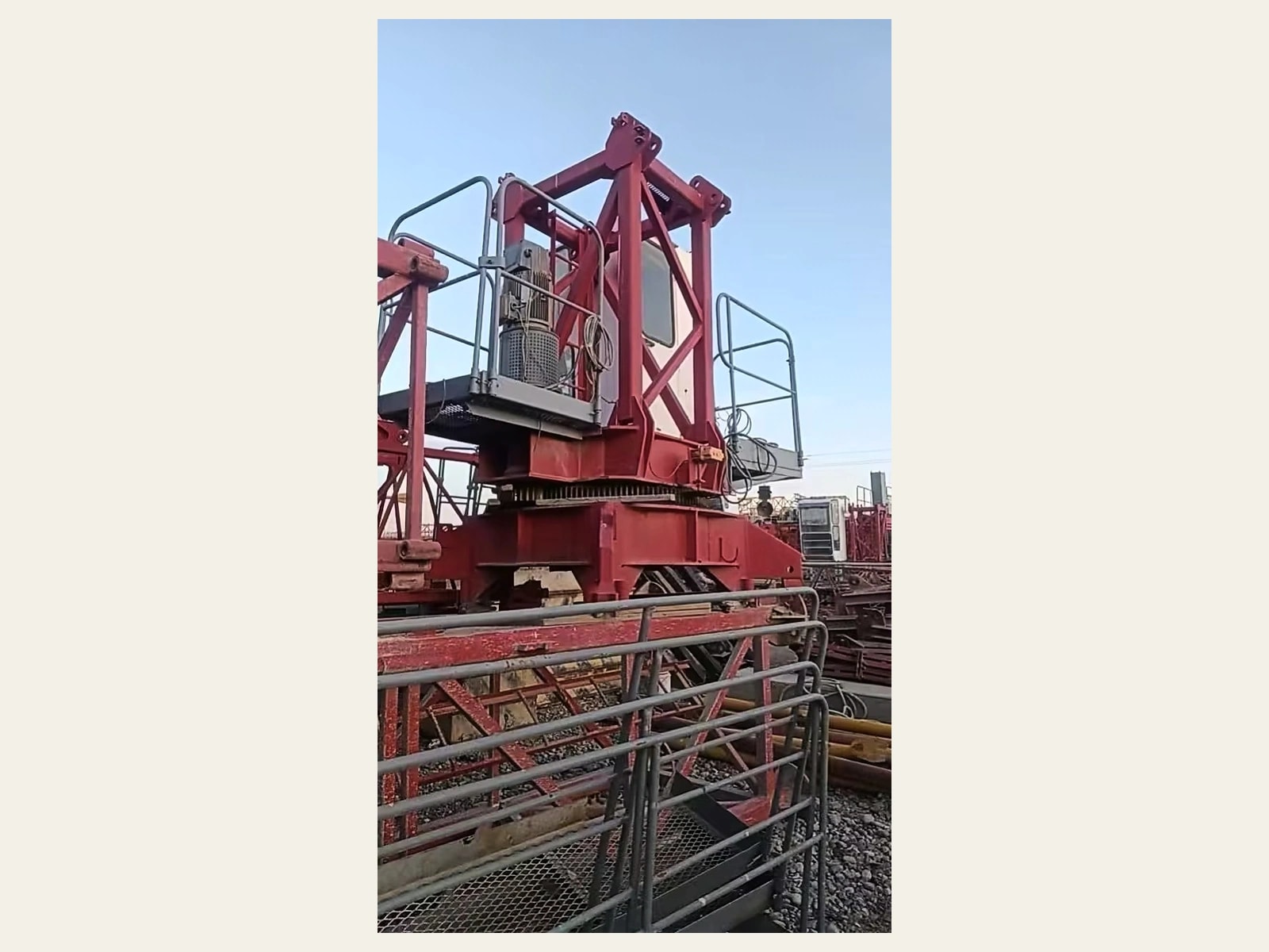 Used ZOOMLION 5010-4 Tower Cap Tower Crane