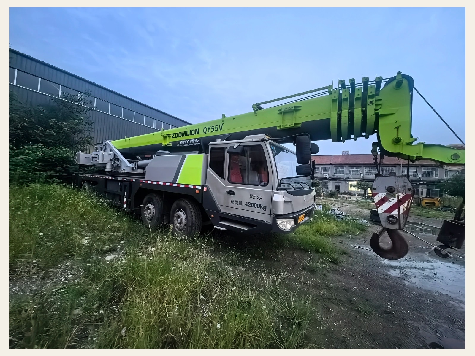 Used ZOOMLION 55 Ton Truck Crane