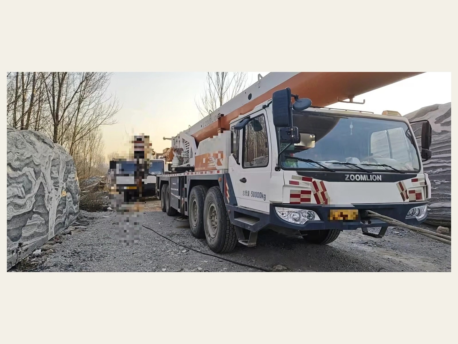Used ZOOMLION 80 Ton Truck Crane