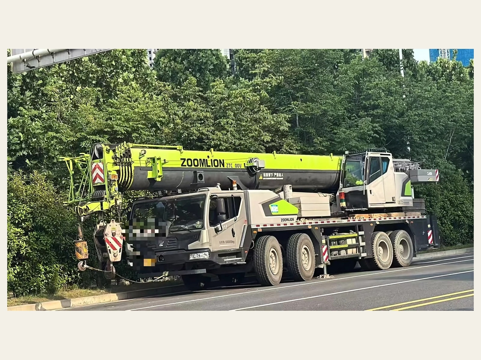 Used ZOOMLION 80V6 80 Ton Truck Crane