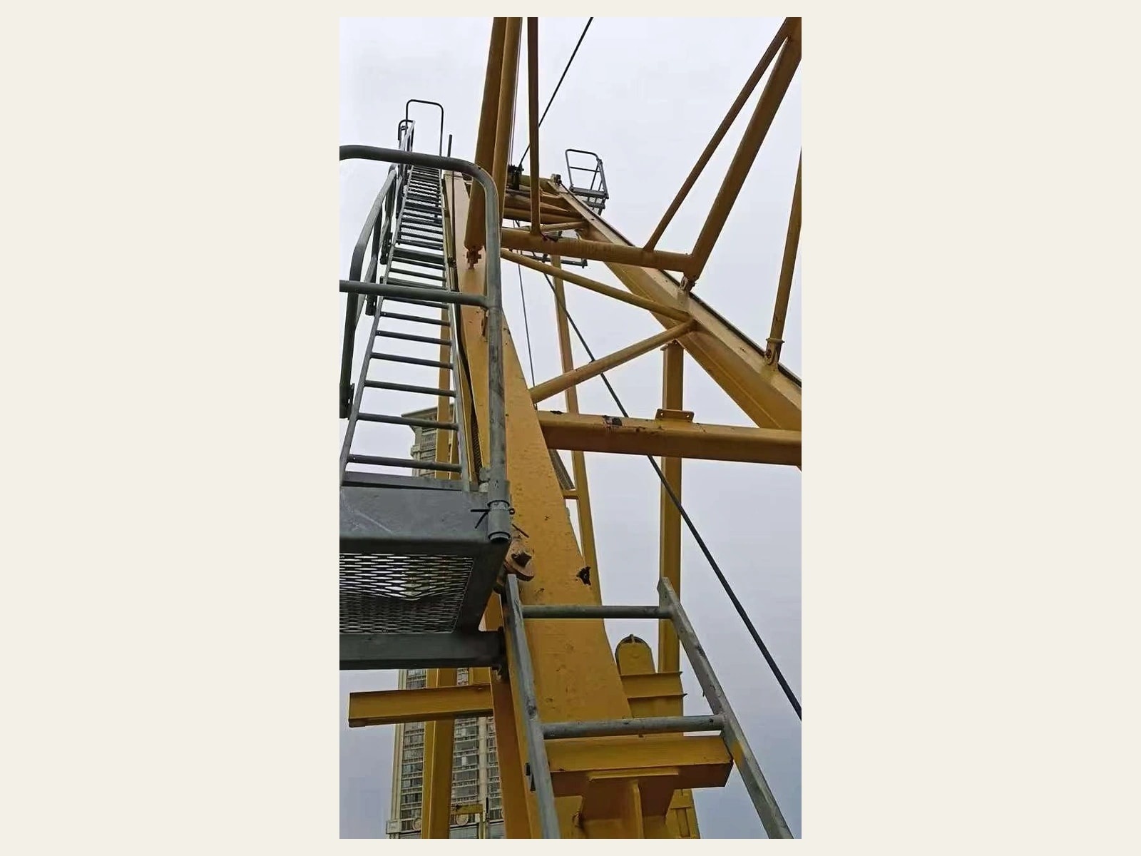 Used ZOOMLION L250-20 Luffing Jib Tower Crane