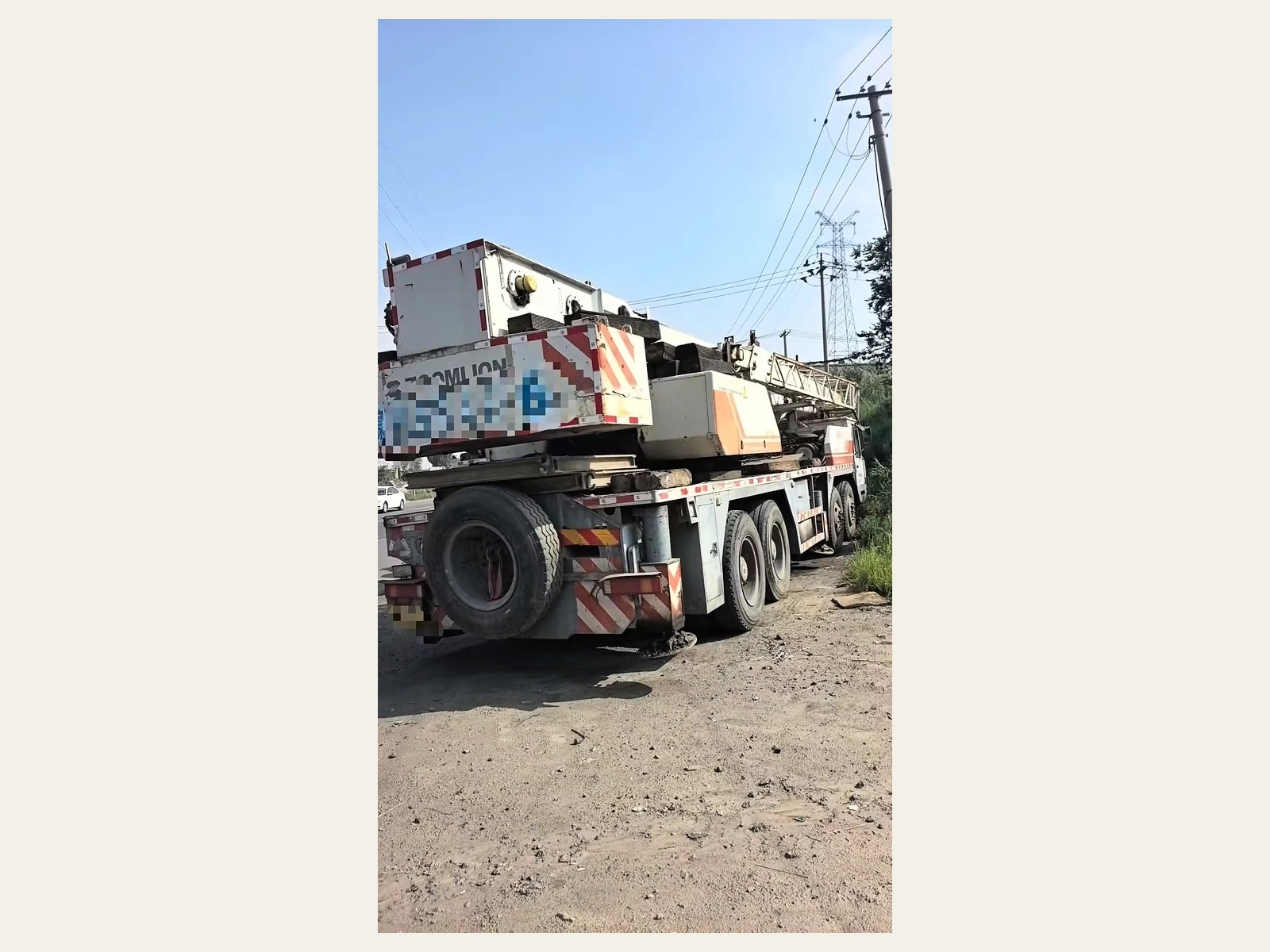 Used ZOOMLION QY70V Truck Crane