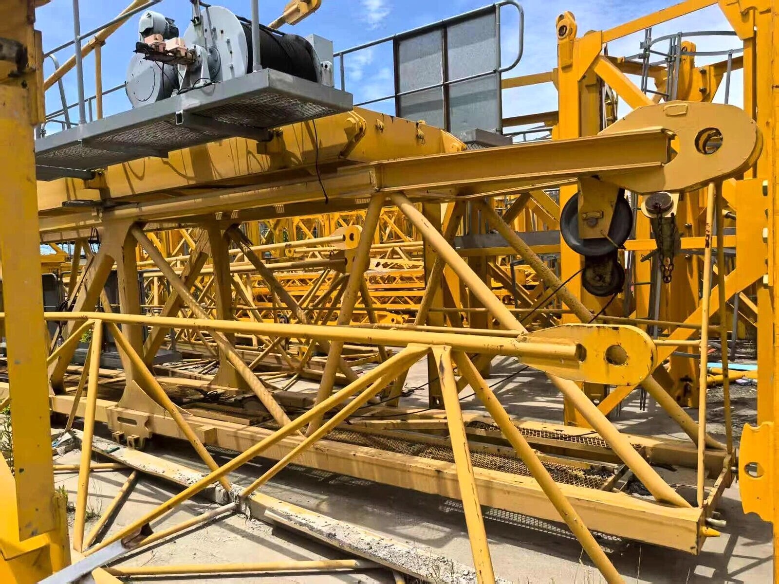 TIANYUN QTZ6513-8 Flat-Top Tower Crane 1