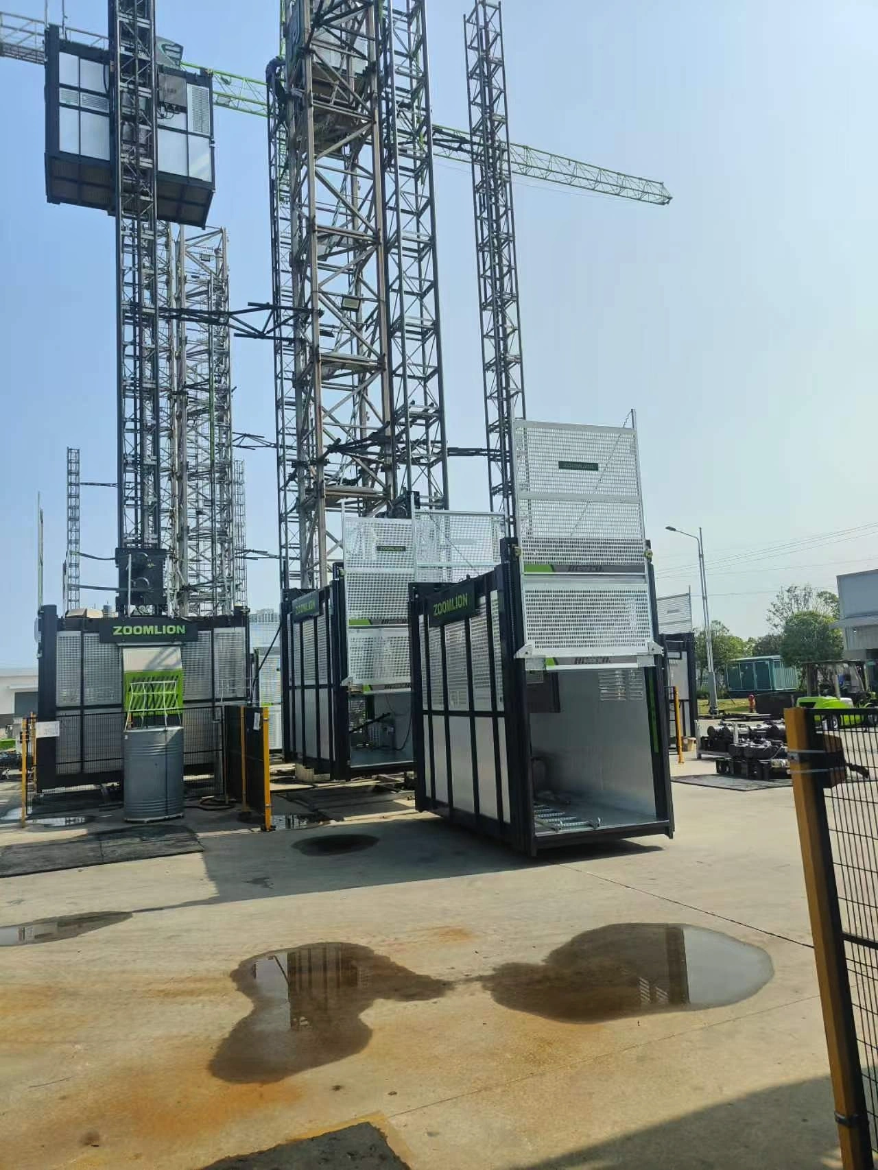 Construction hoist export-ready stock evidence and document support