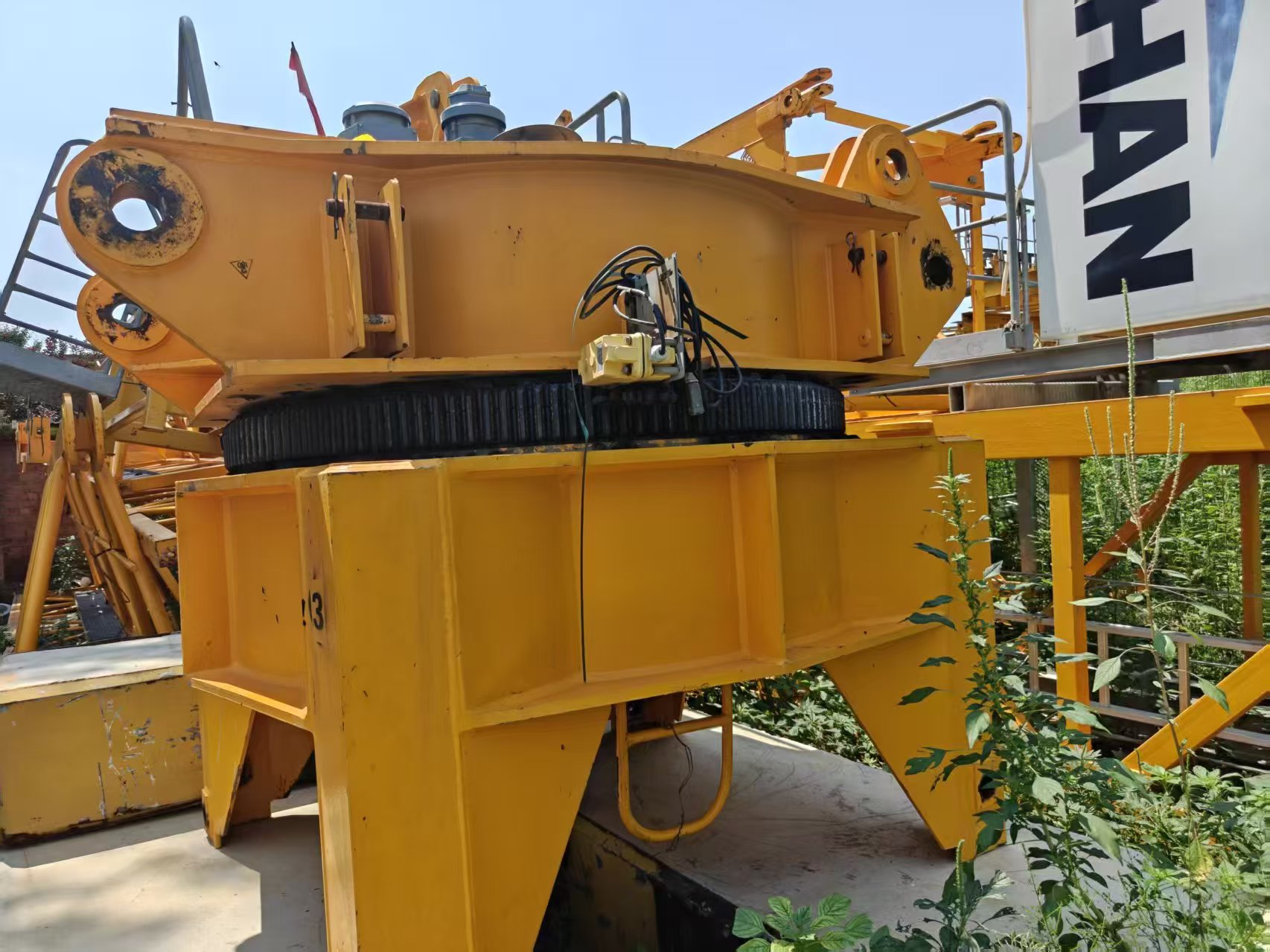 2020 Used DAHAN 6015-8 Flat-Top Tower Crane 6