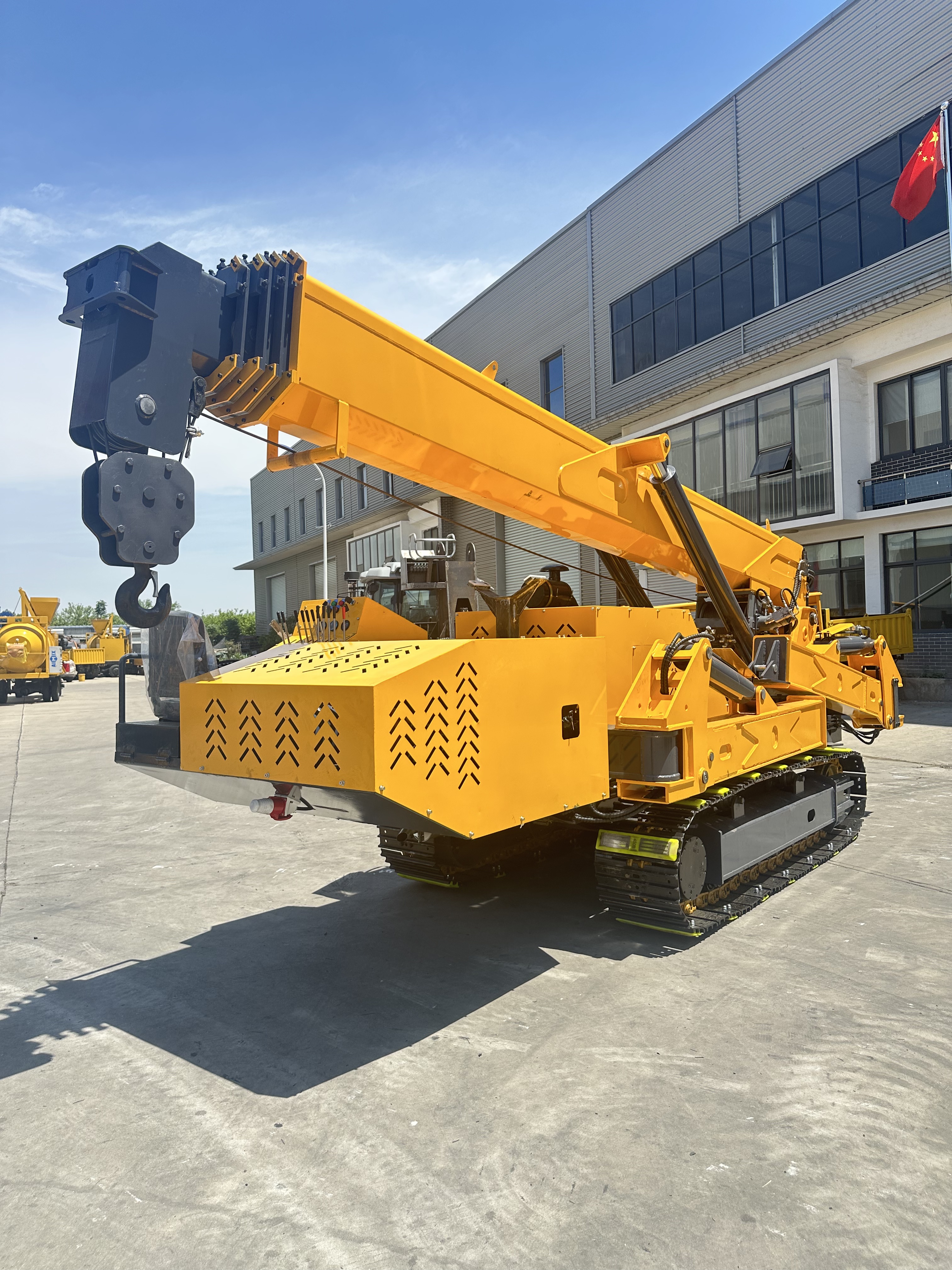 New Jiusheng 12 Ton and 16 Ton Spider Crane 5