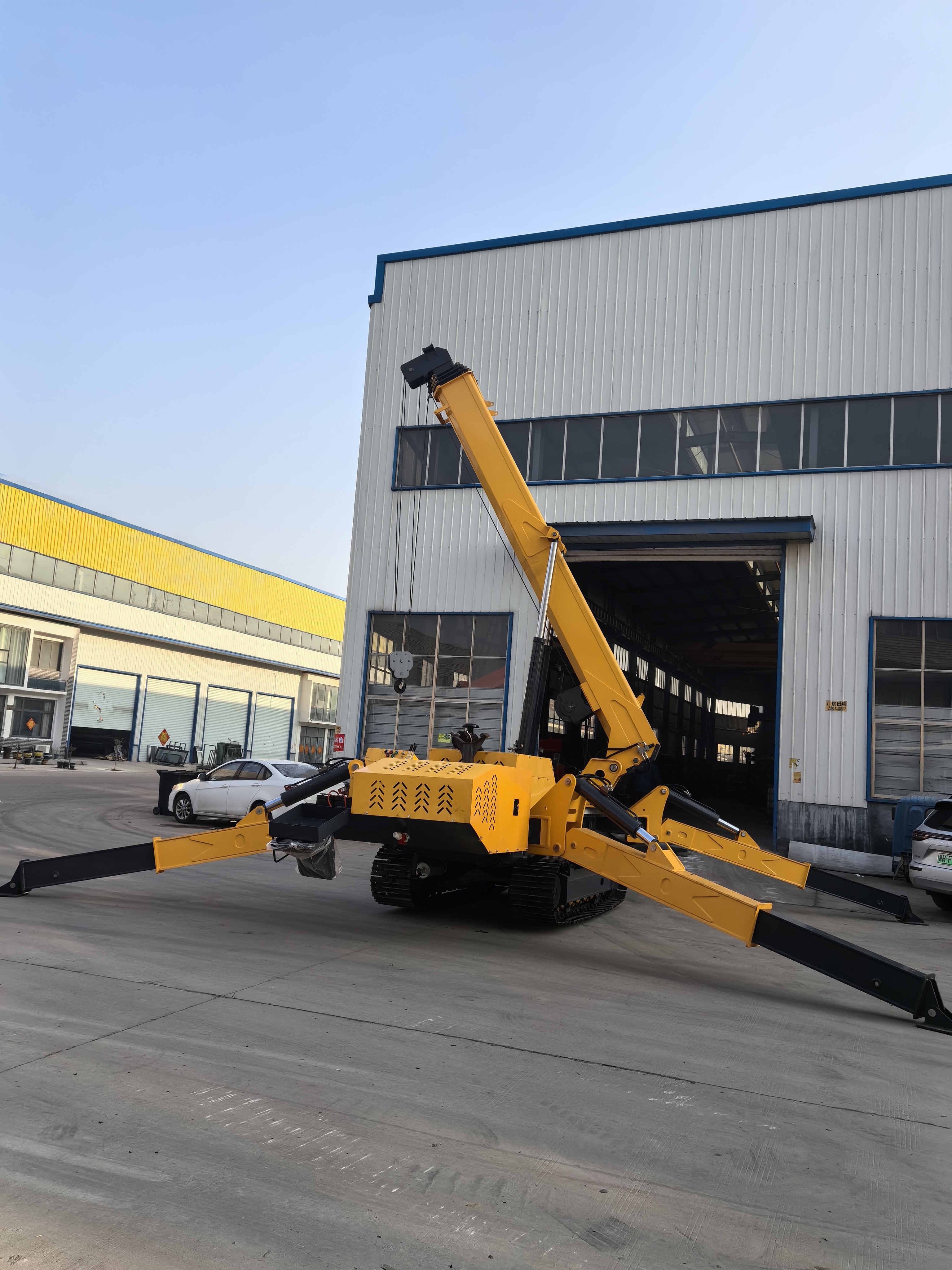 New Jiusheng 12 Ton and 16 Ton Spider Crane 6