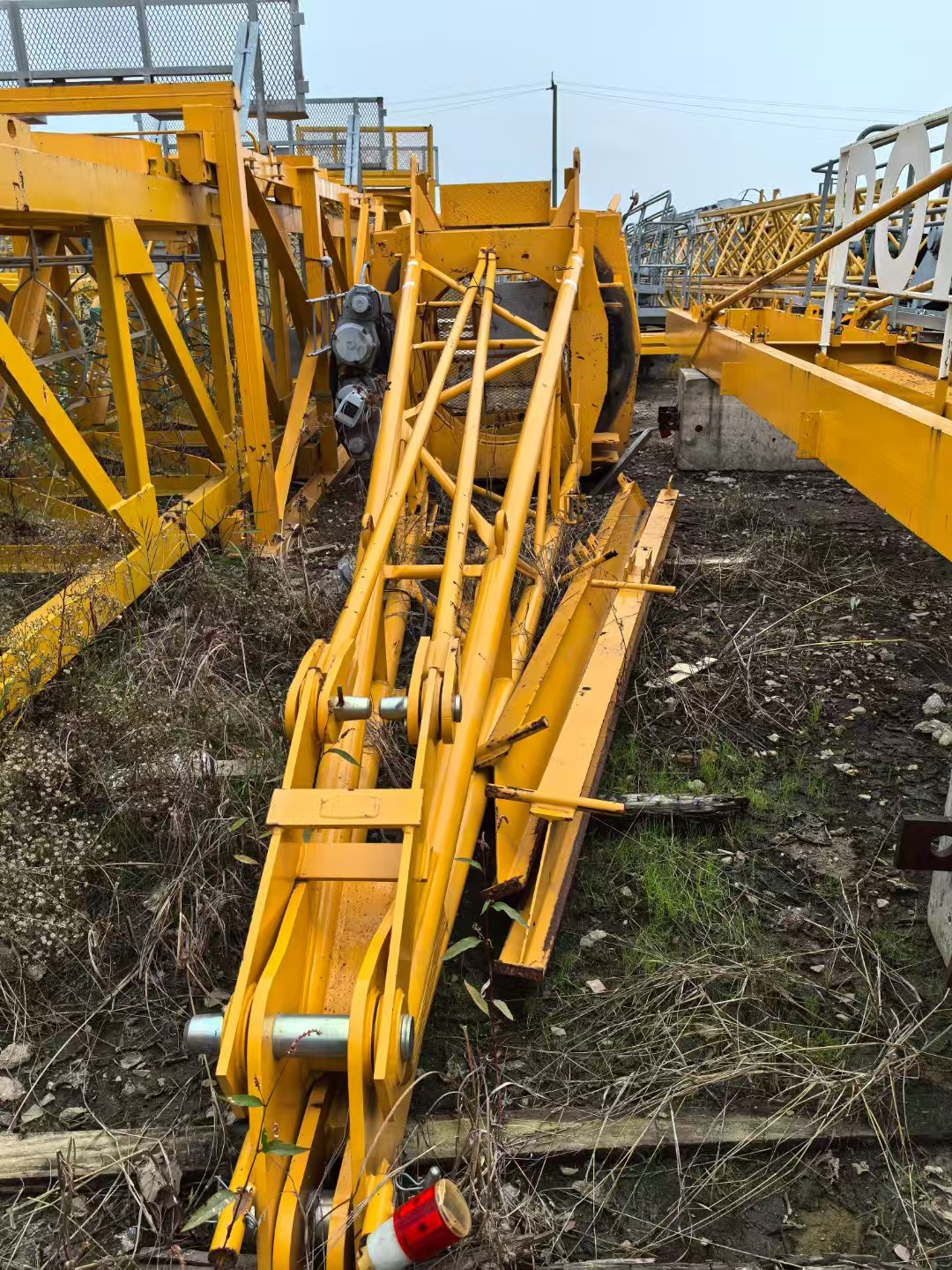 2019 Used Potain MC170-8 Hammerhead Tower Crane 5