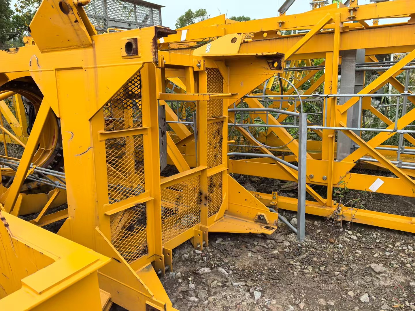 2019 Used Potain MC170-8 Hammerhead Tower Crane 6