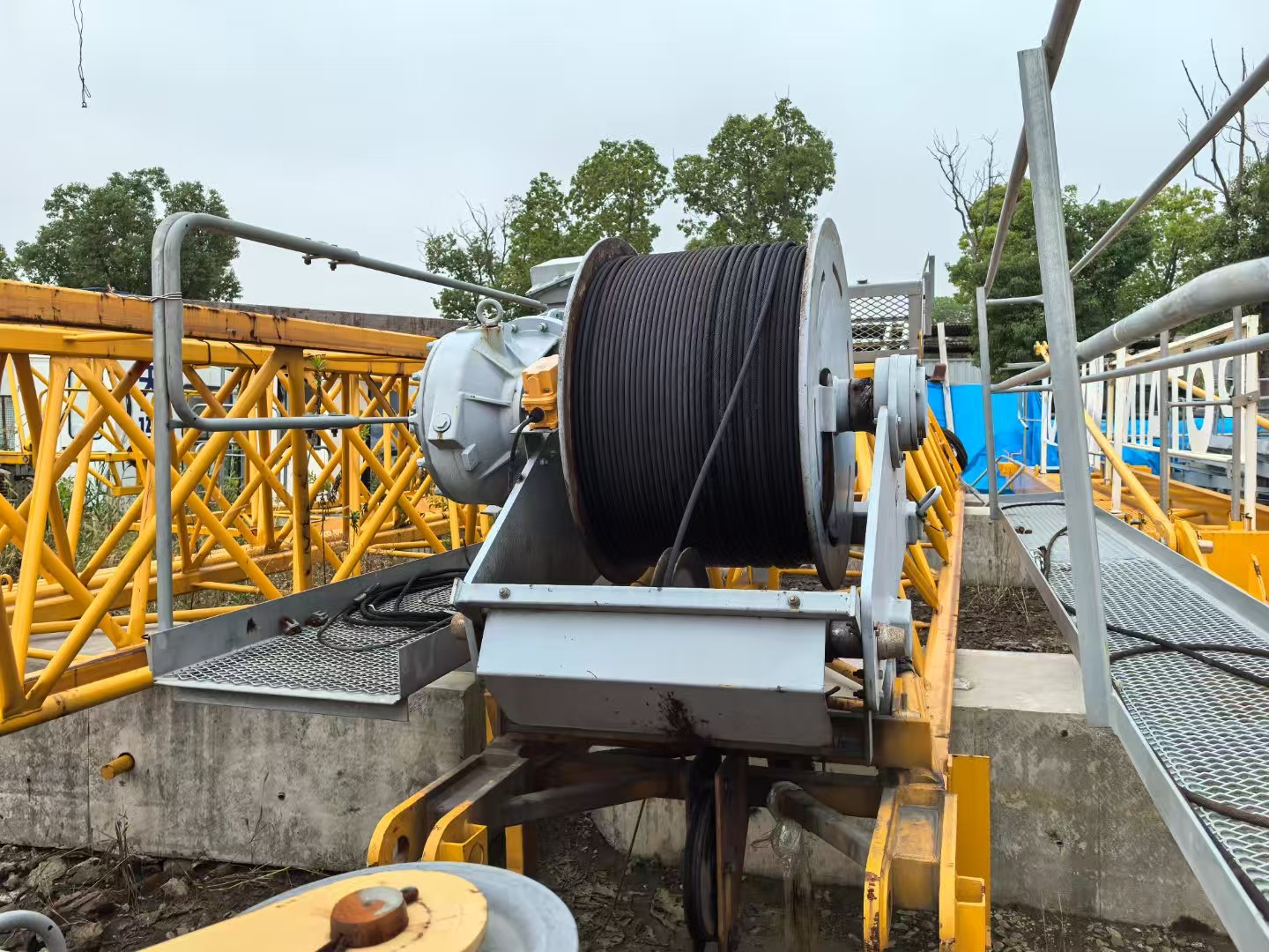 2019 Used Potain MC170-8 Hammerhead Tower Crane 7