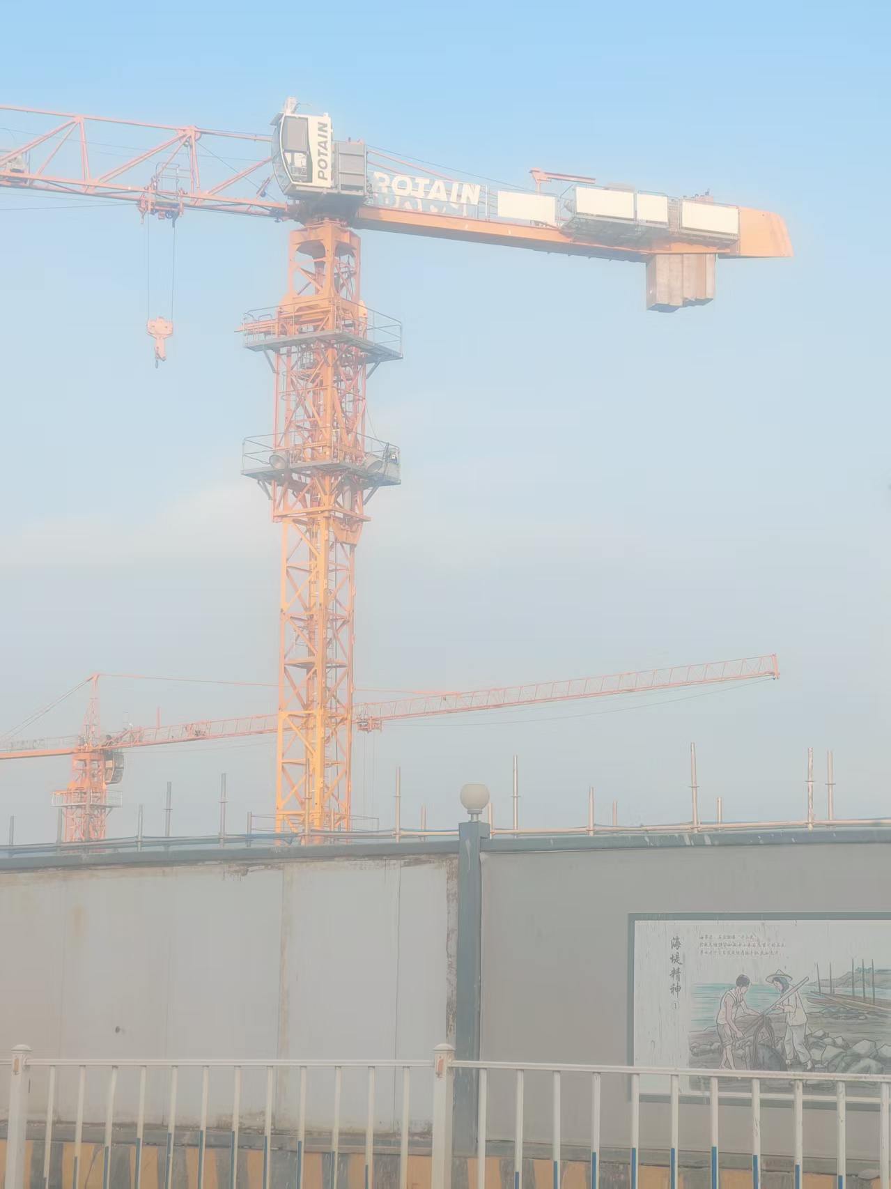2020 Used Potain MCT188-J8 Flat-Top Tower Crane