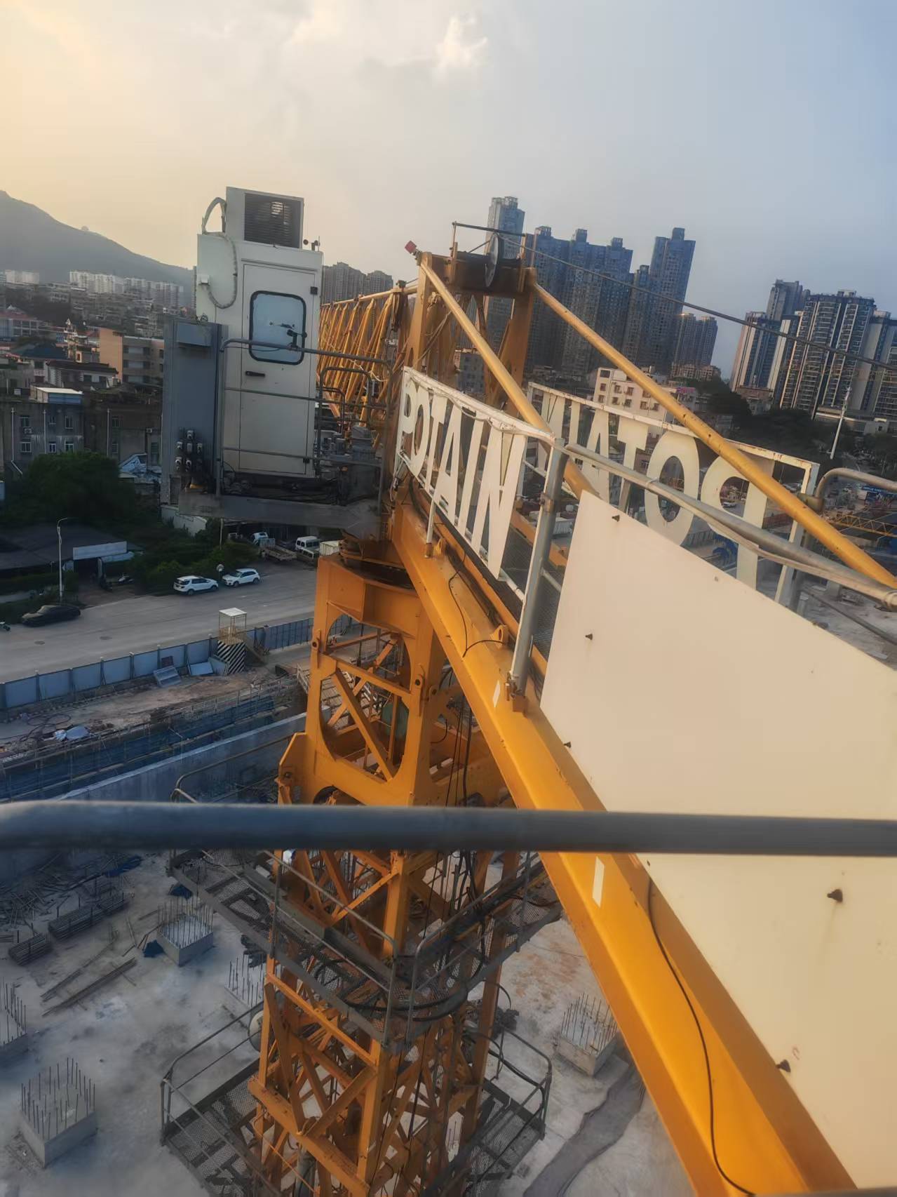 2020 Used Potain MCT188-J8 Flat-Top Tower Crane 7
