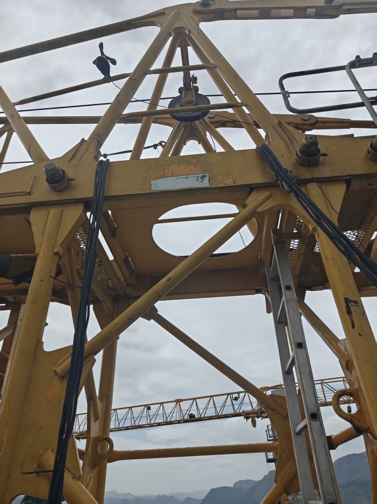 2019 Used Potain MCT200-10 Flat-Top Tower Crane 2