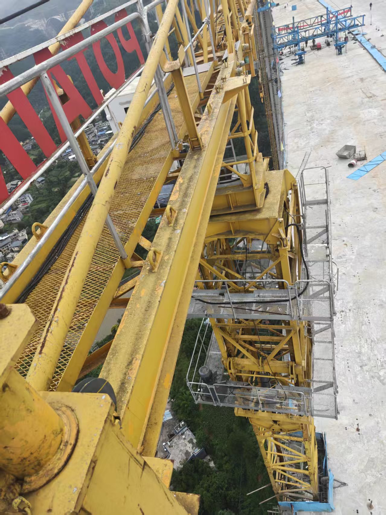 2019 Used Potain MCT200-10 Flat-Top Tower Crane 6