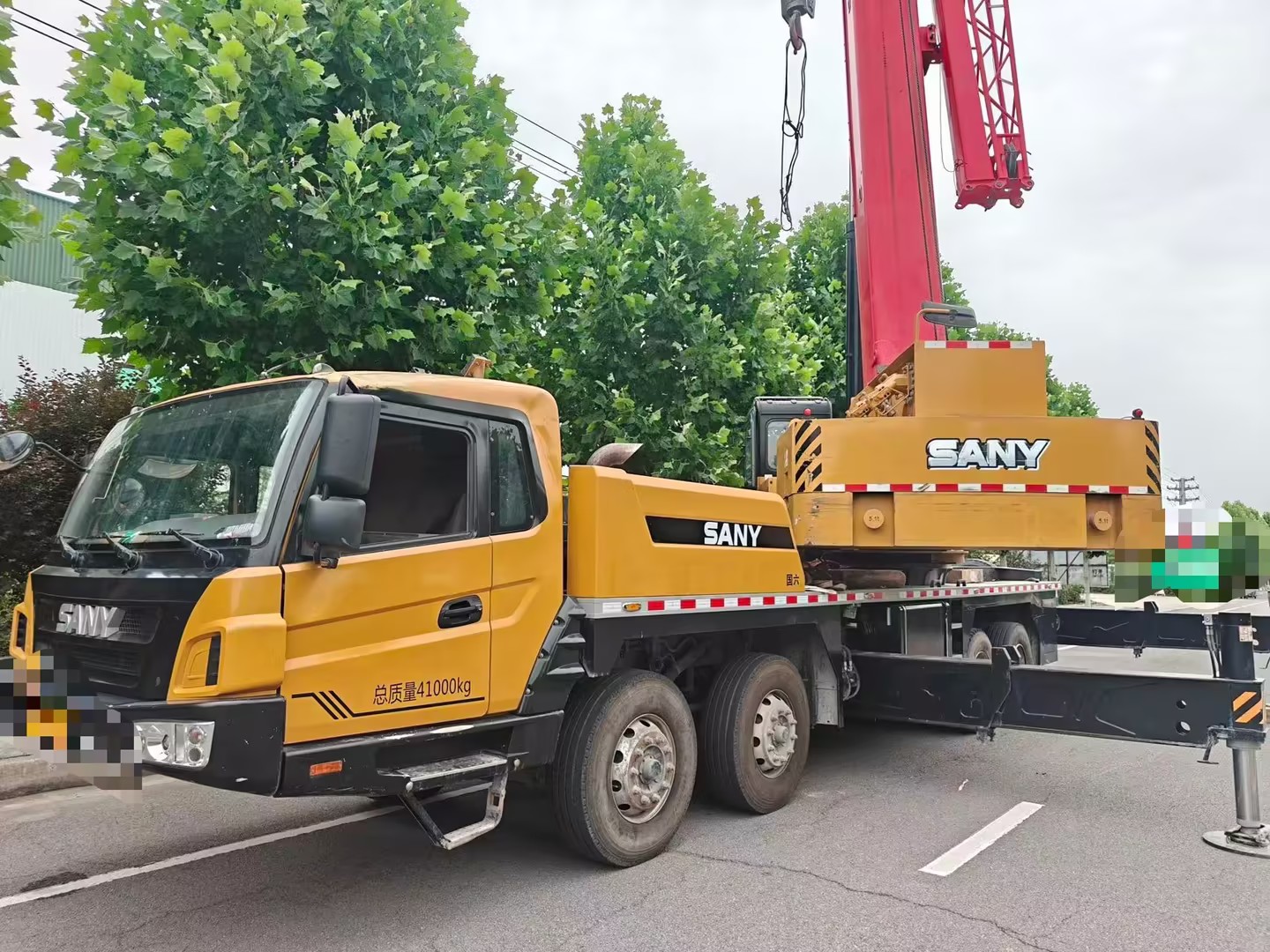 2022 Used SANY STC500E5 50t Truck Crane 3