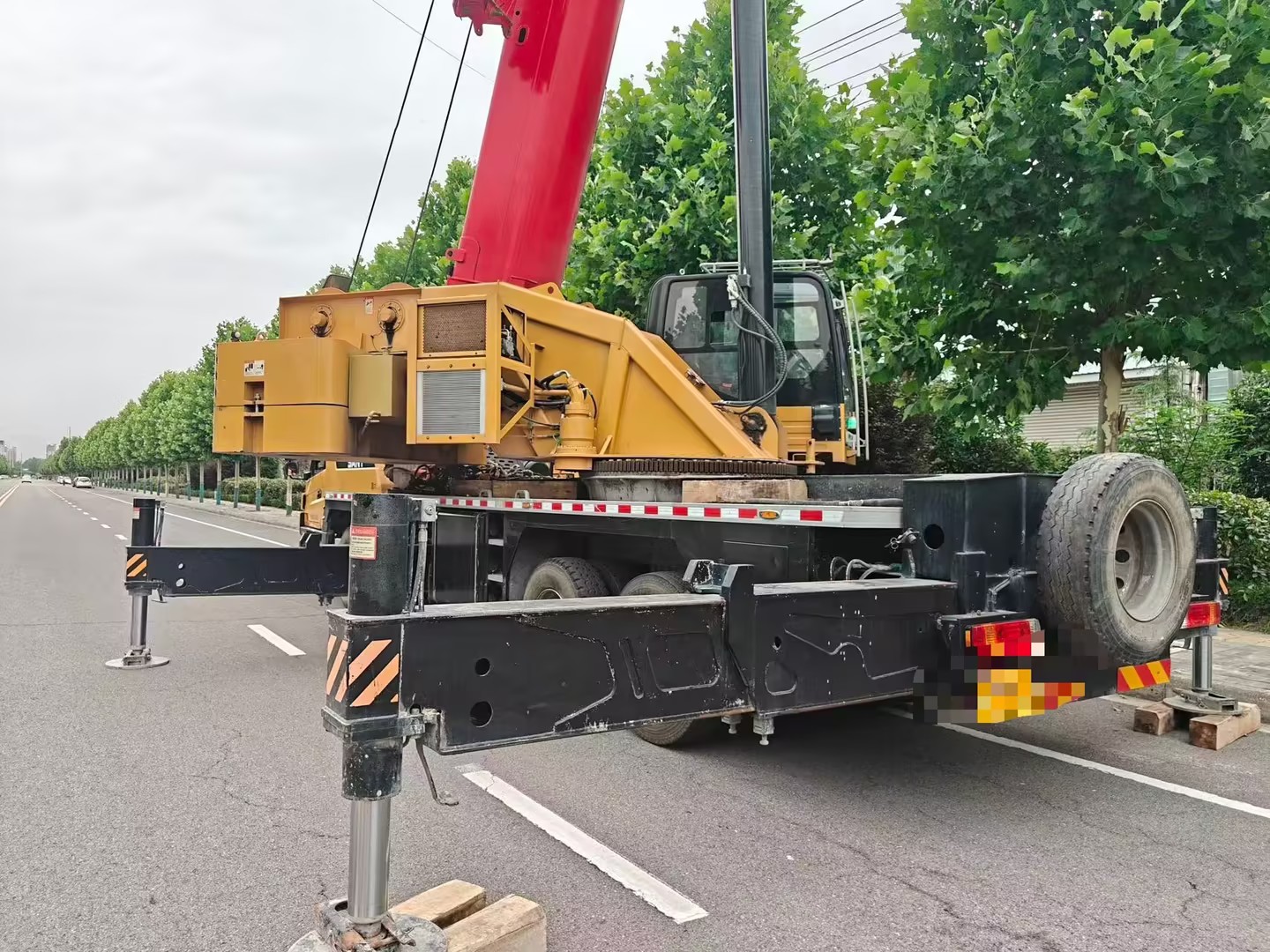 2022 Used SANY STC500E5 50t Truck Crane 5