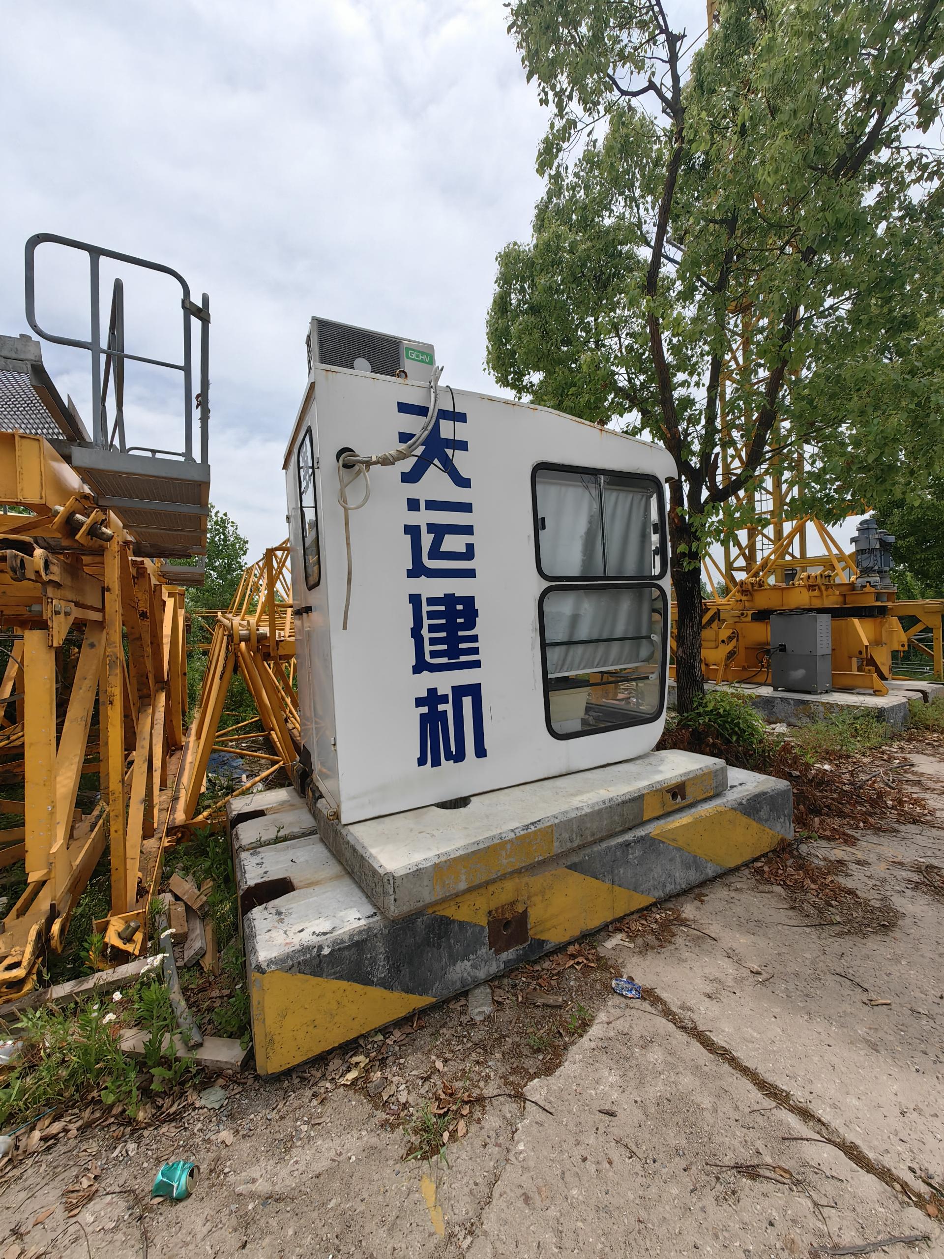 2019 Used TIANYUN 6016-10 Hammerhead Tower Crane 6