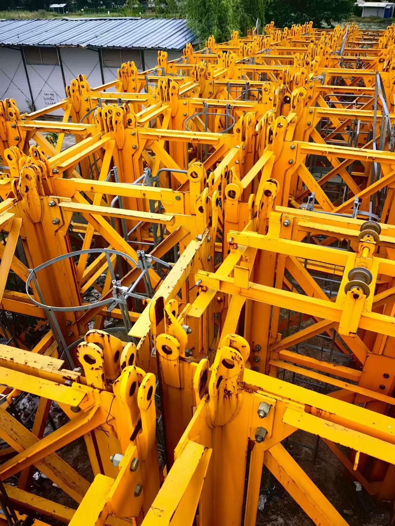 2021 Used TIANYUN 6518-10 Flat-Top Tower Crane 2