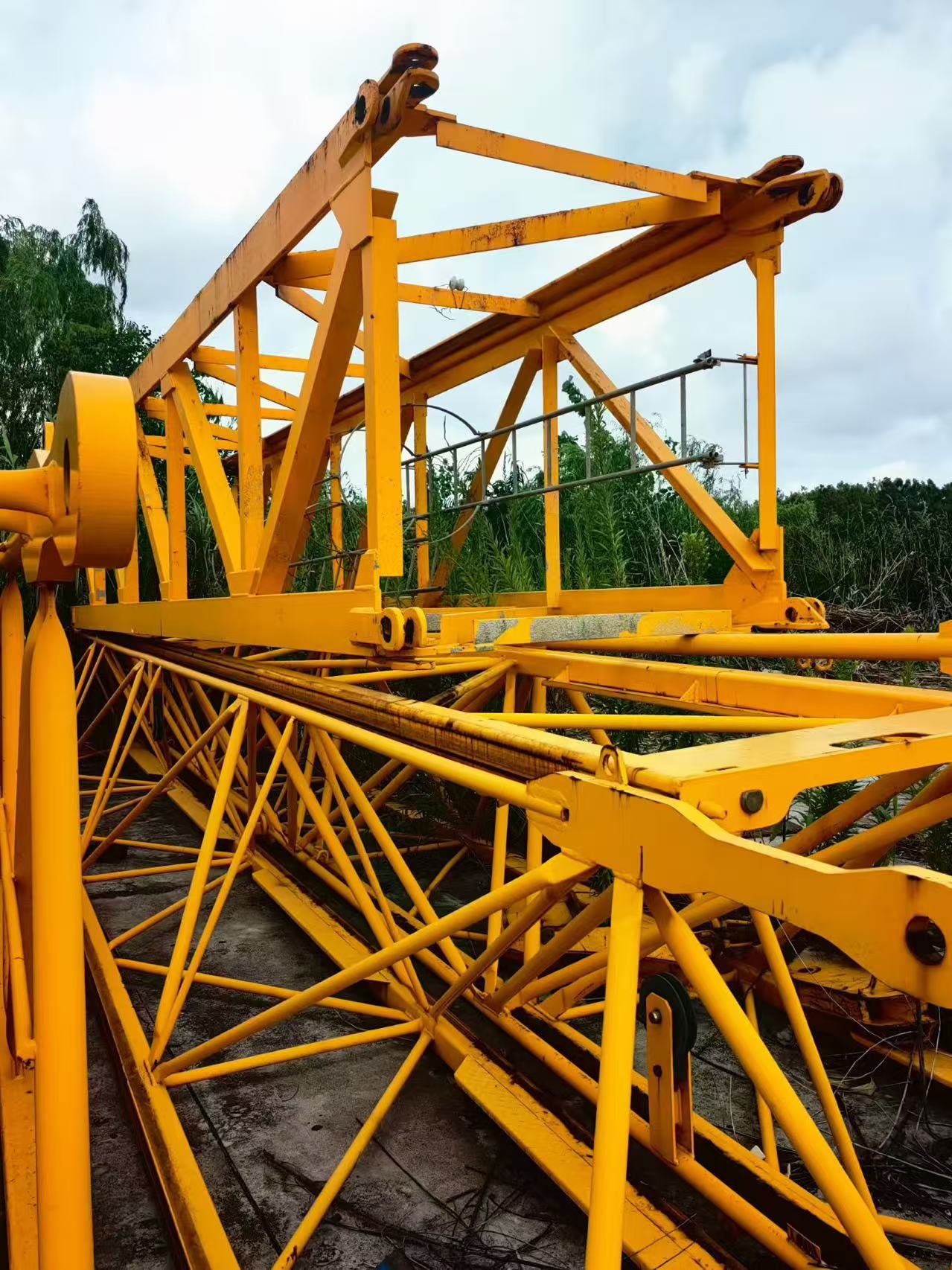 2021 Used TIANYUN 6518-10 Flat-Top Tower Crane 4