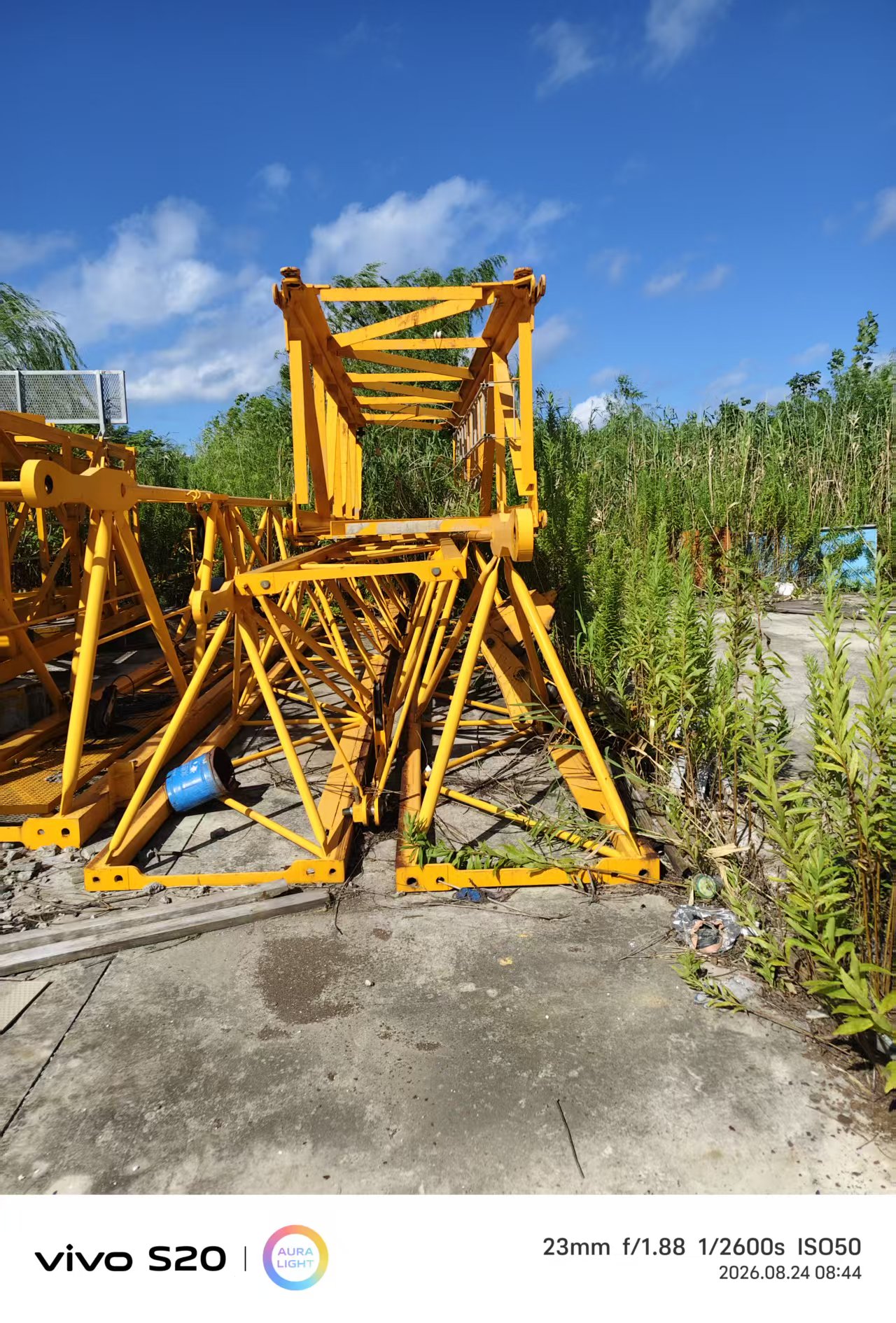 2021 Used TIANYUN 6518-10 Flat-Top Tower Crane 5