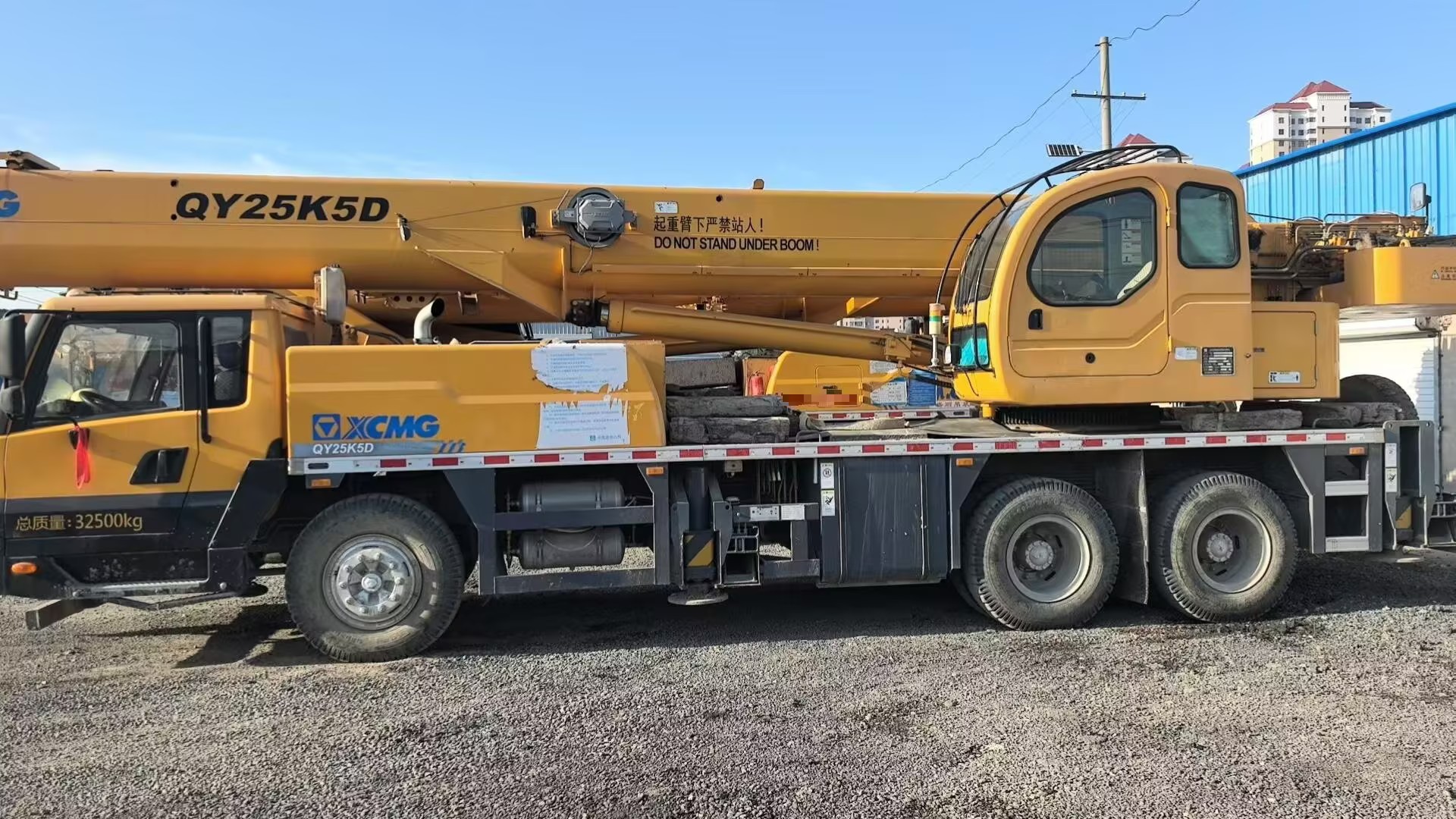 March 2021 Used XCMG QY25K5D 25 Ton Truck Crane 4